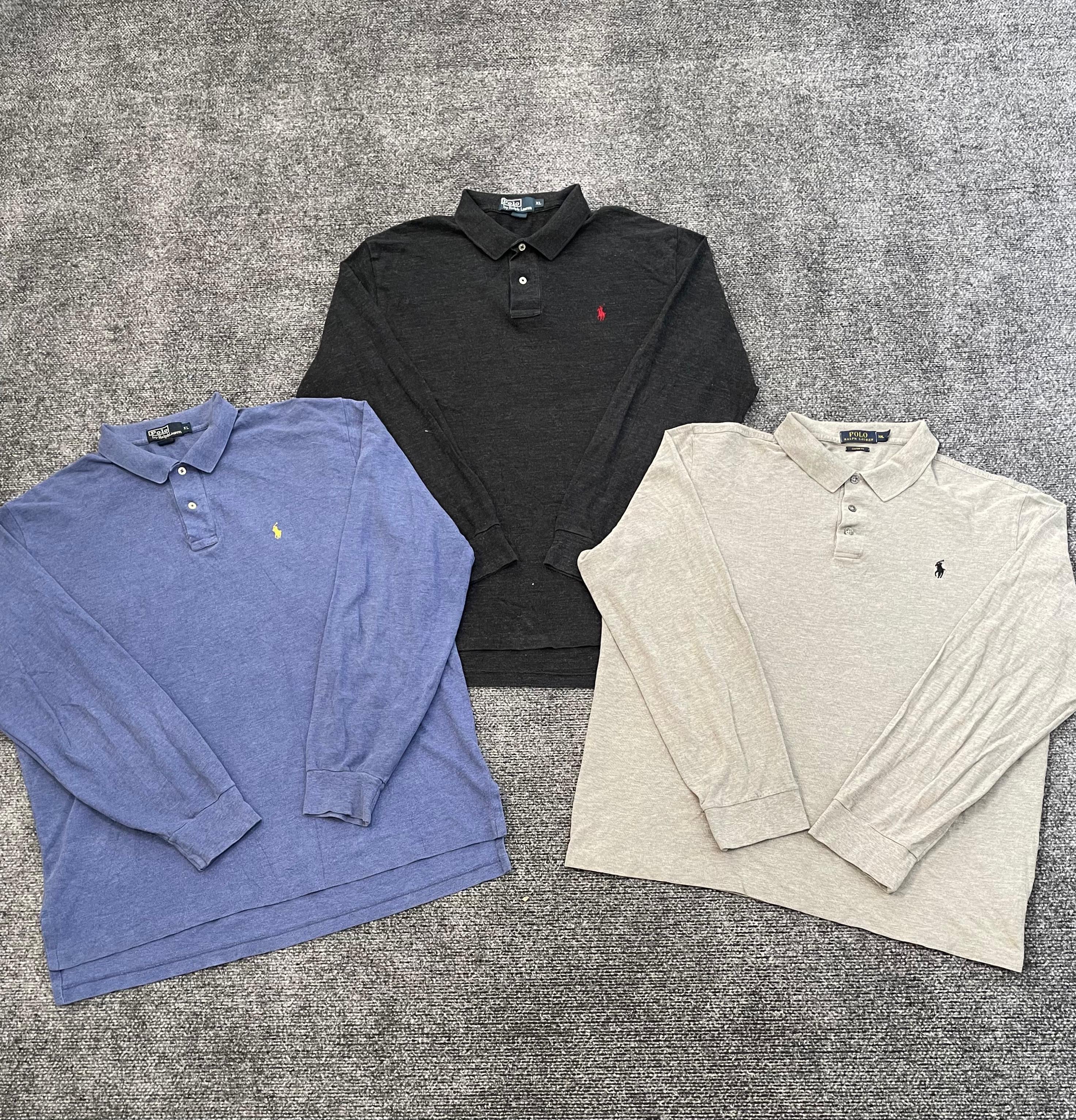 Chemises polo à manches longues Ralph Lauren