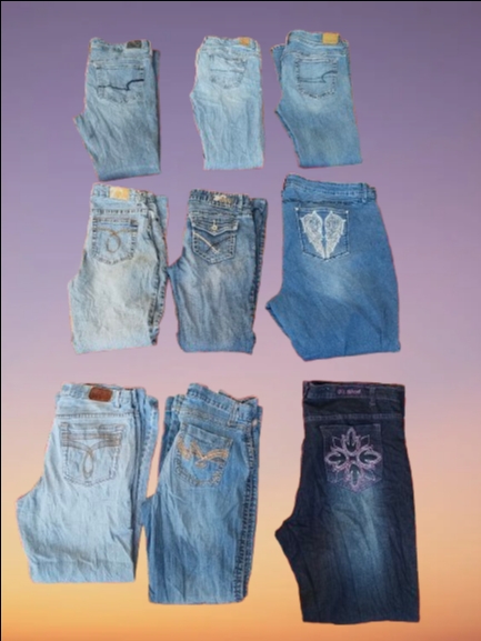 American eagle and other ladies jeans (LJ-15)
