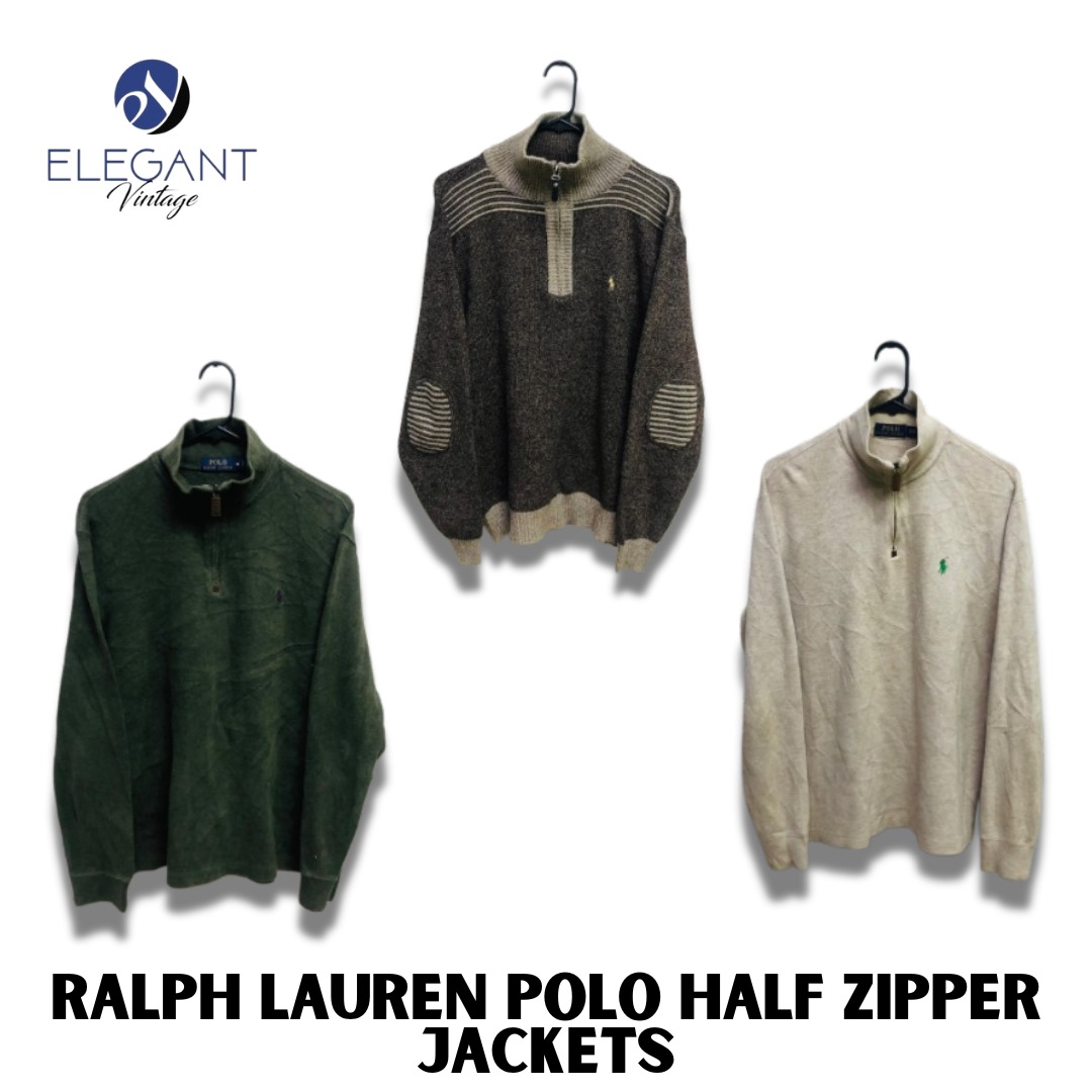 Ralph Lauren Polo Half Zipper Jackets - EVM0206