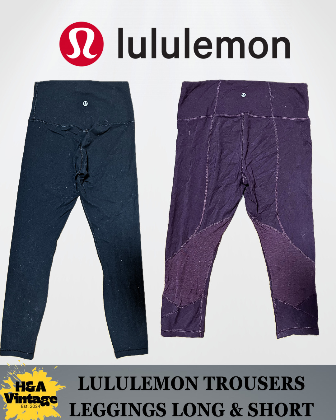 LULULEMON LEGGIN/ HOSEN KURZ LANG