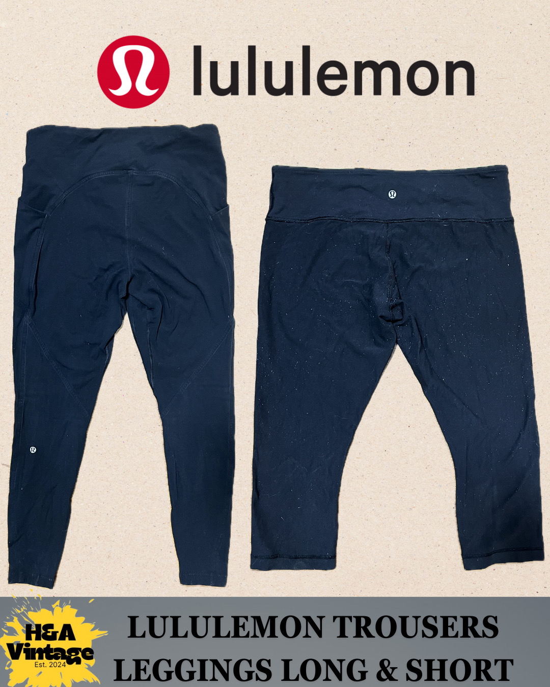 LULULEMON LEGGINGS/ TROUSERS SHORT LONG