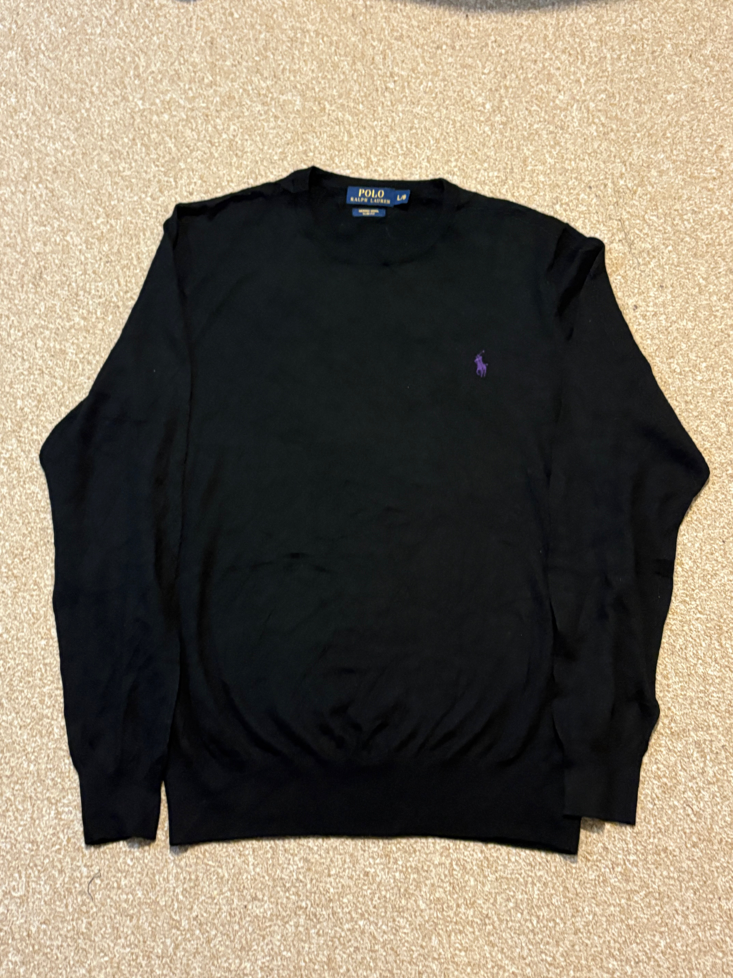 Felpa con grande stampa Ralph Lauren