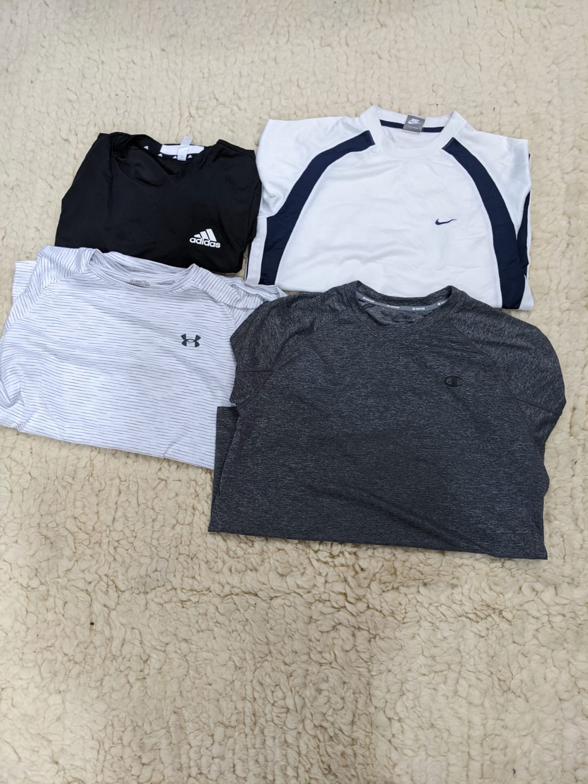 Adidas, Nike, Reebok, Puma, Under Armour & More – Branded T-Shirts Mix