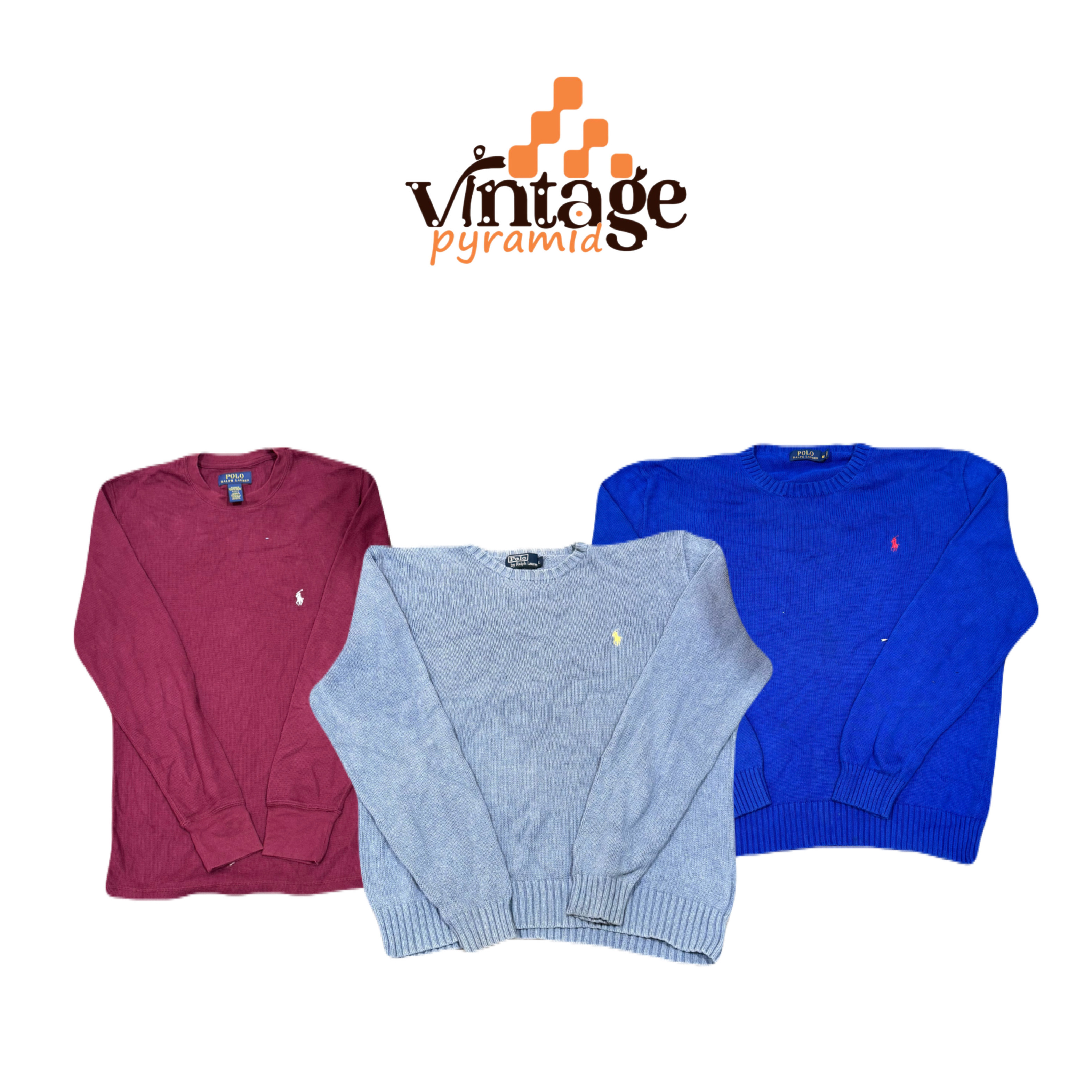 VPX301 Ralph Lauren V Neck/Round Neck Sweaters