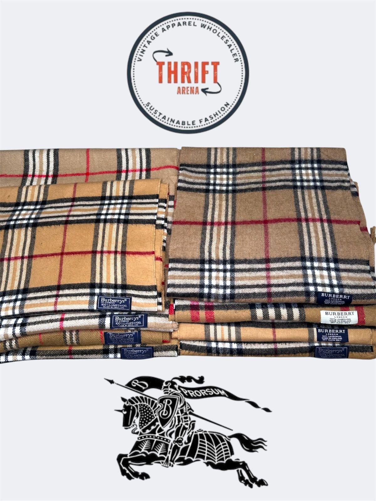 T2009 Burberry Beige Foulard 🧣