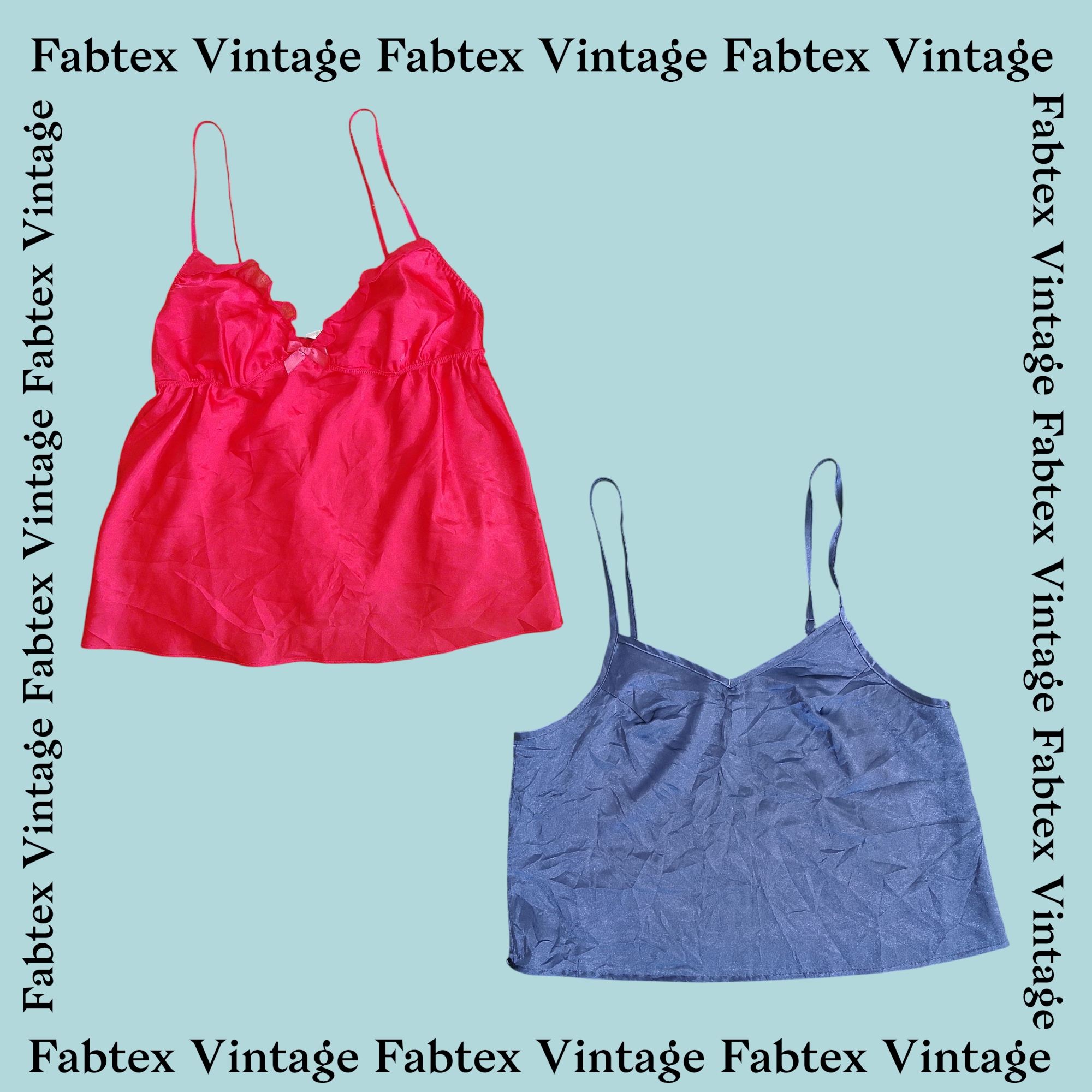 (FV-304) Y2K Silk Cami
