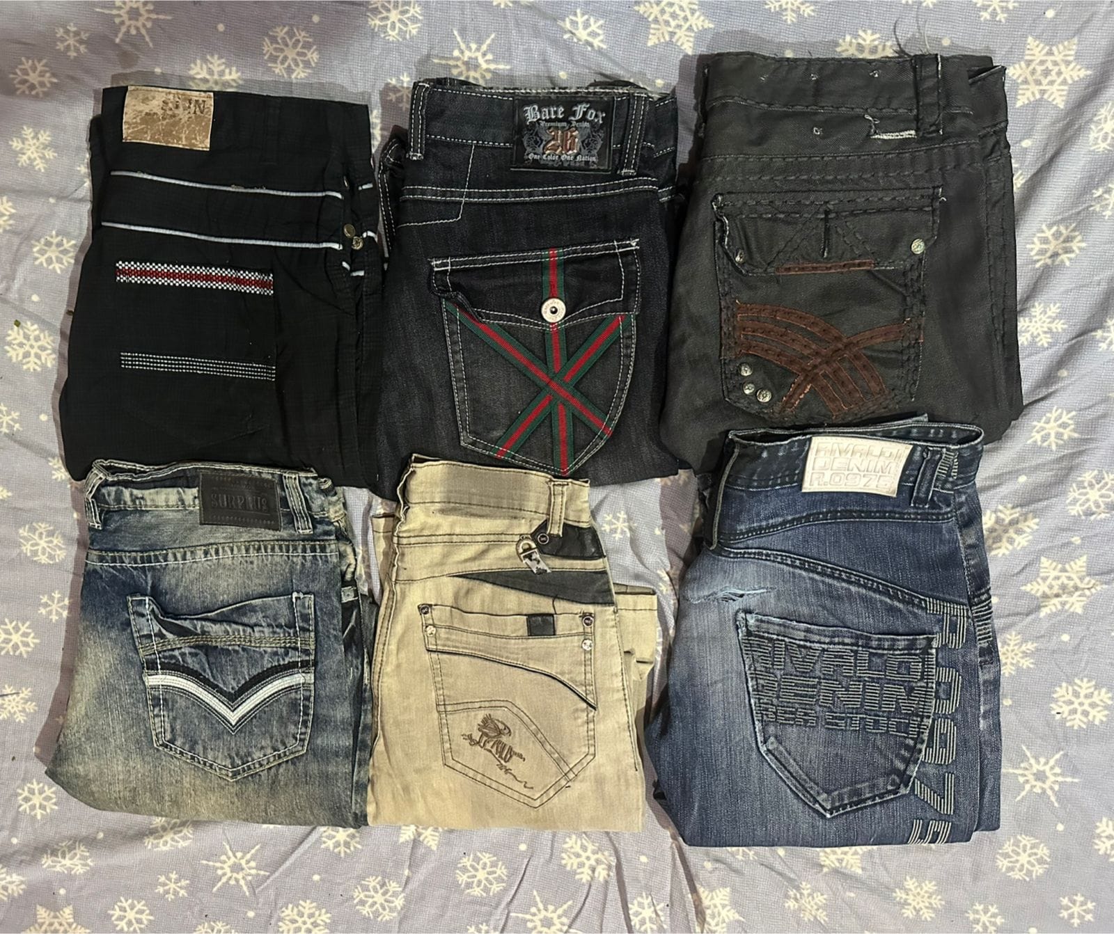 POLO AND OTHER MIX BRANDS JEANS (MR 3501)