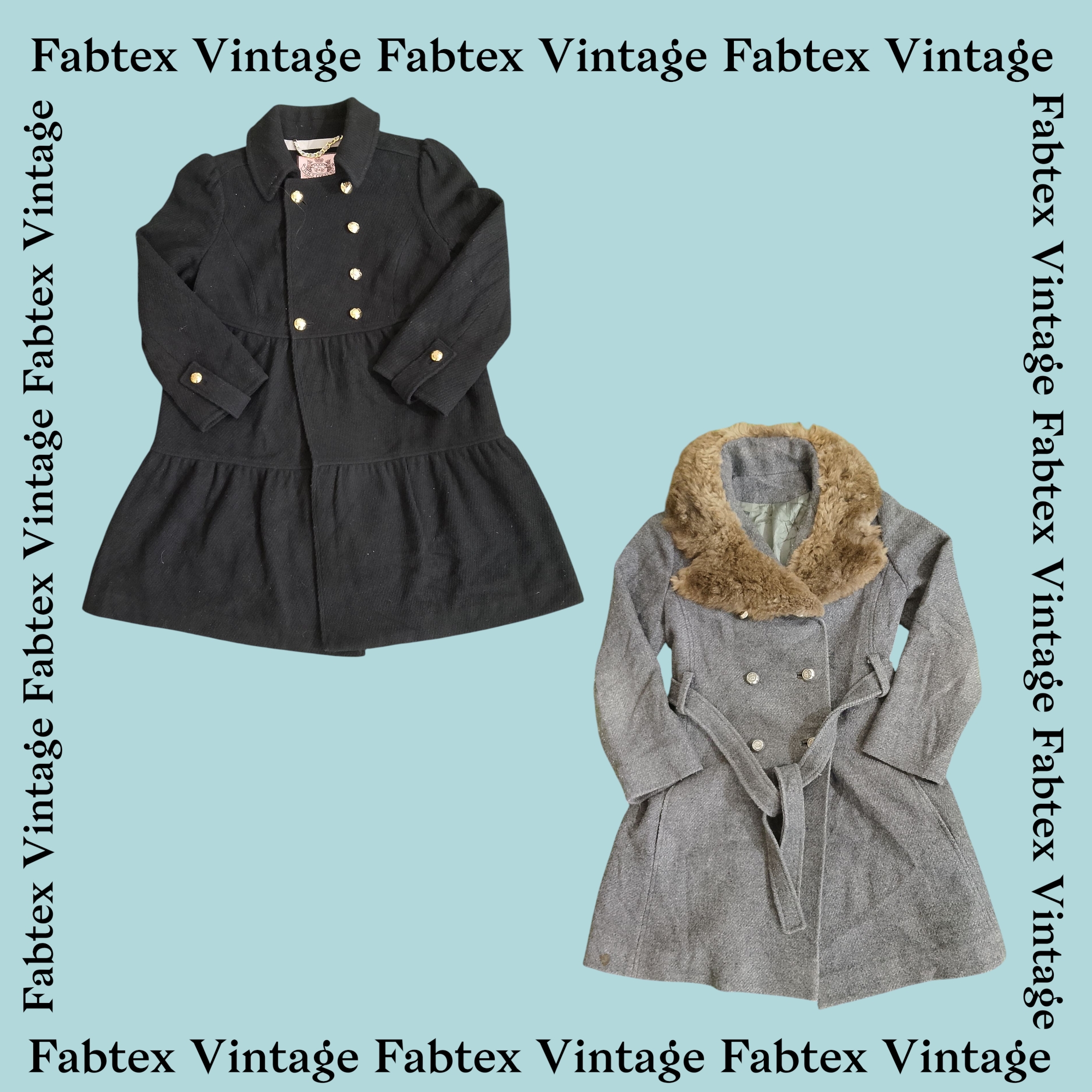 (FV-315) Manteau en laine