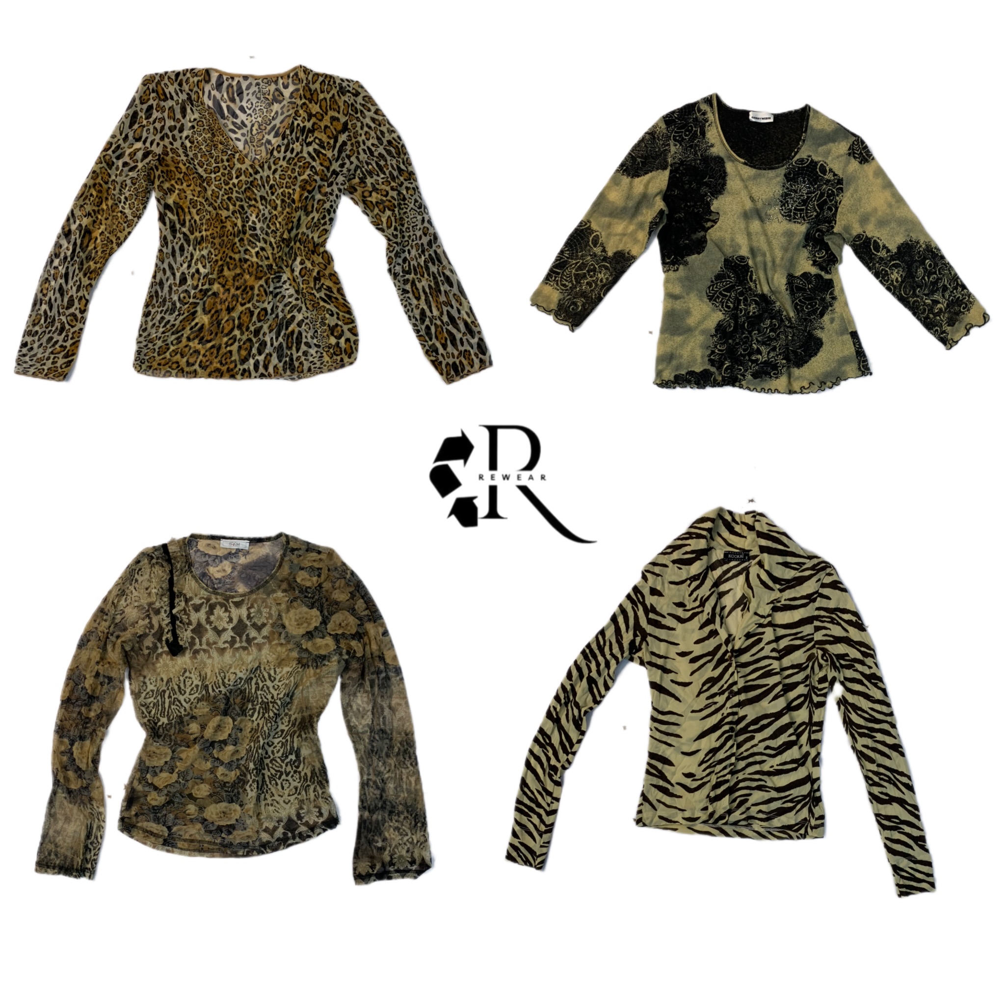 Y2K Animal Vibe Full Sleeves Tops RW-1147