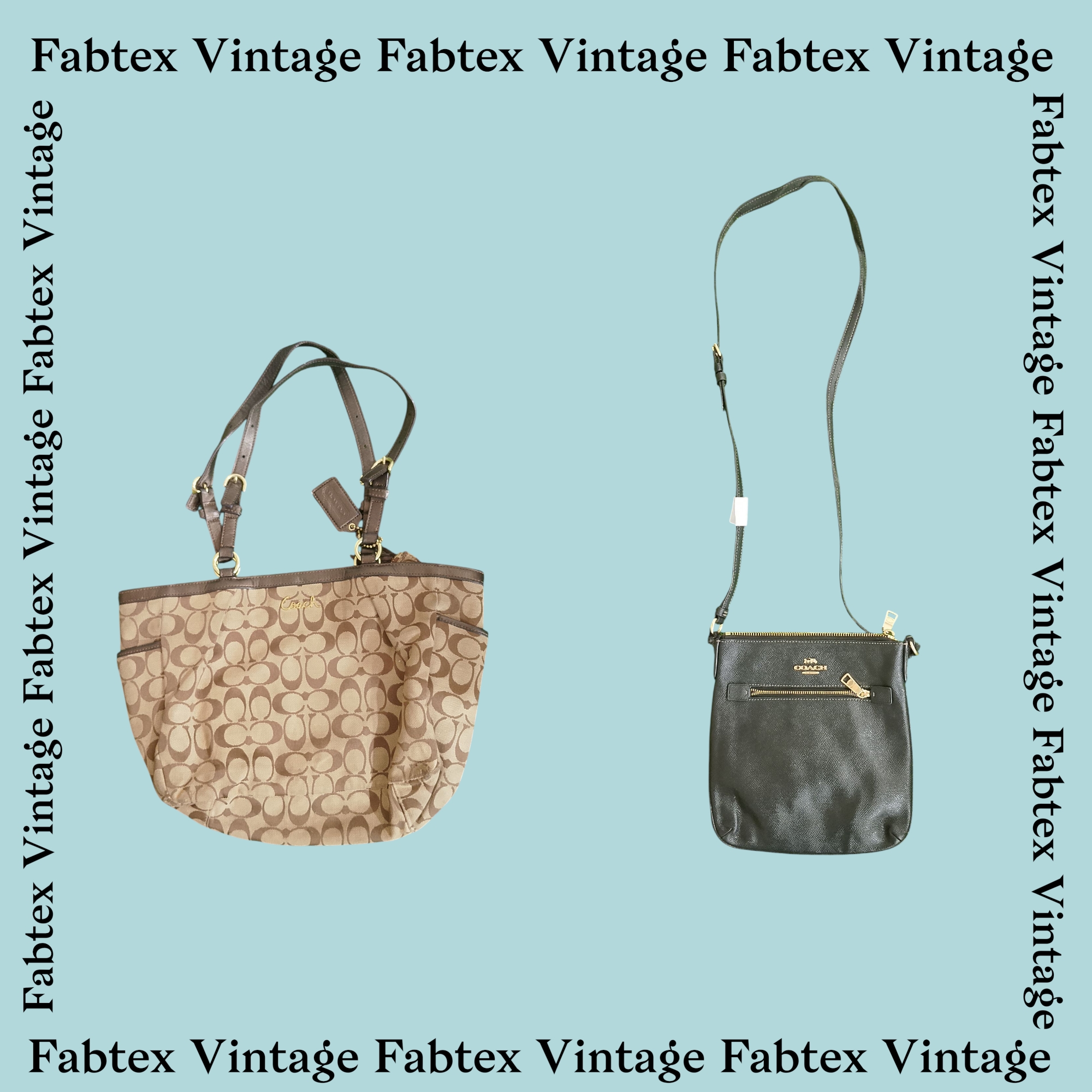 (FV-320) Y2K Guess & Coach Bags