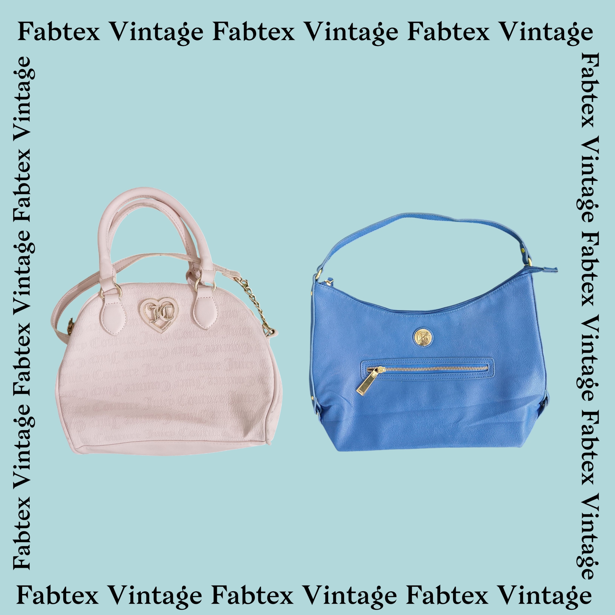(FV-318) Y2K Brand Bags( Juicy couture, Tommy Hilfiger, Nautica,Chaps)