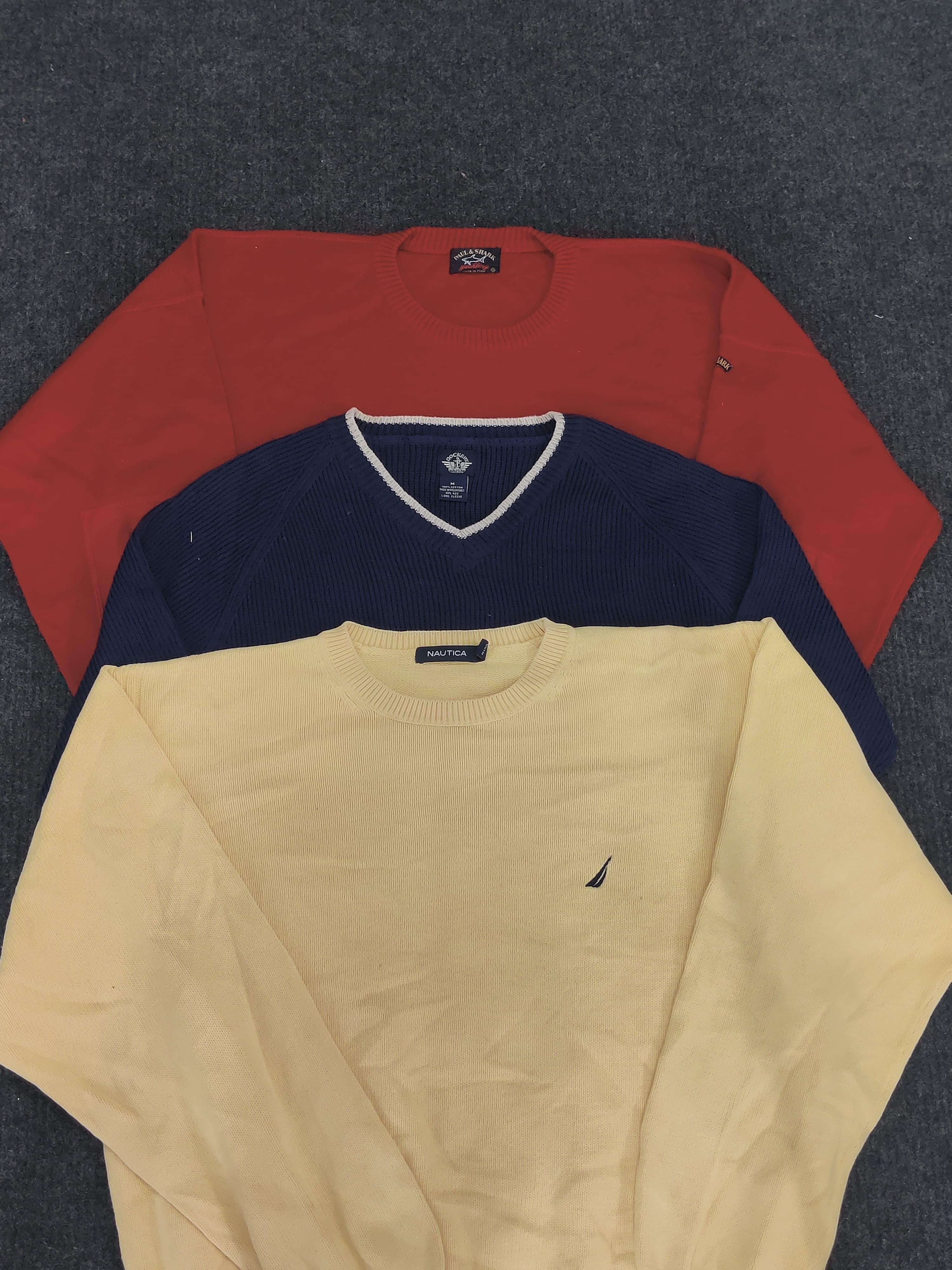 Premium branded knitwear