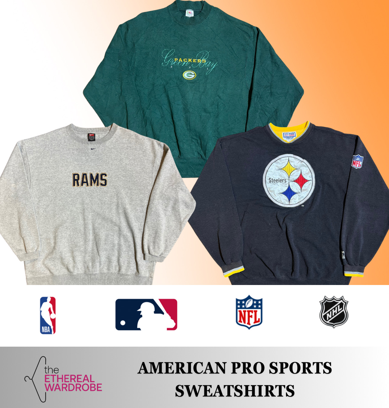 American Pro Sports Sweatshirts