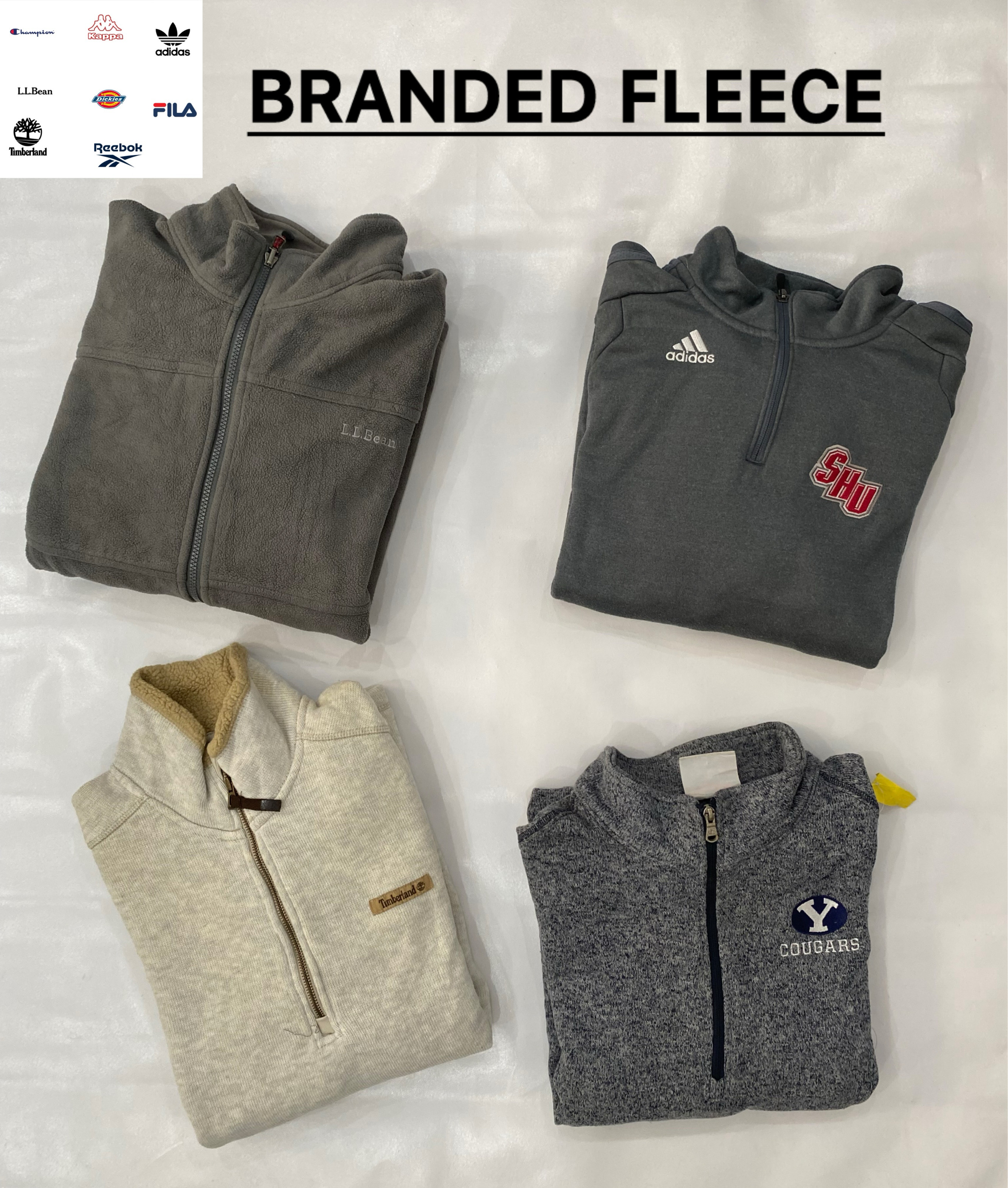 Branded Mix Fleece Jackets