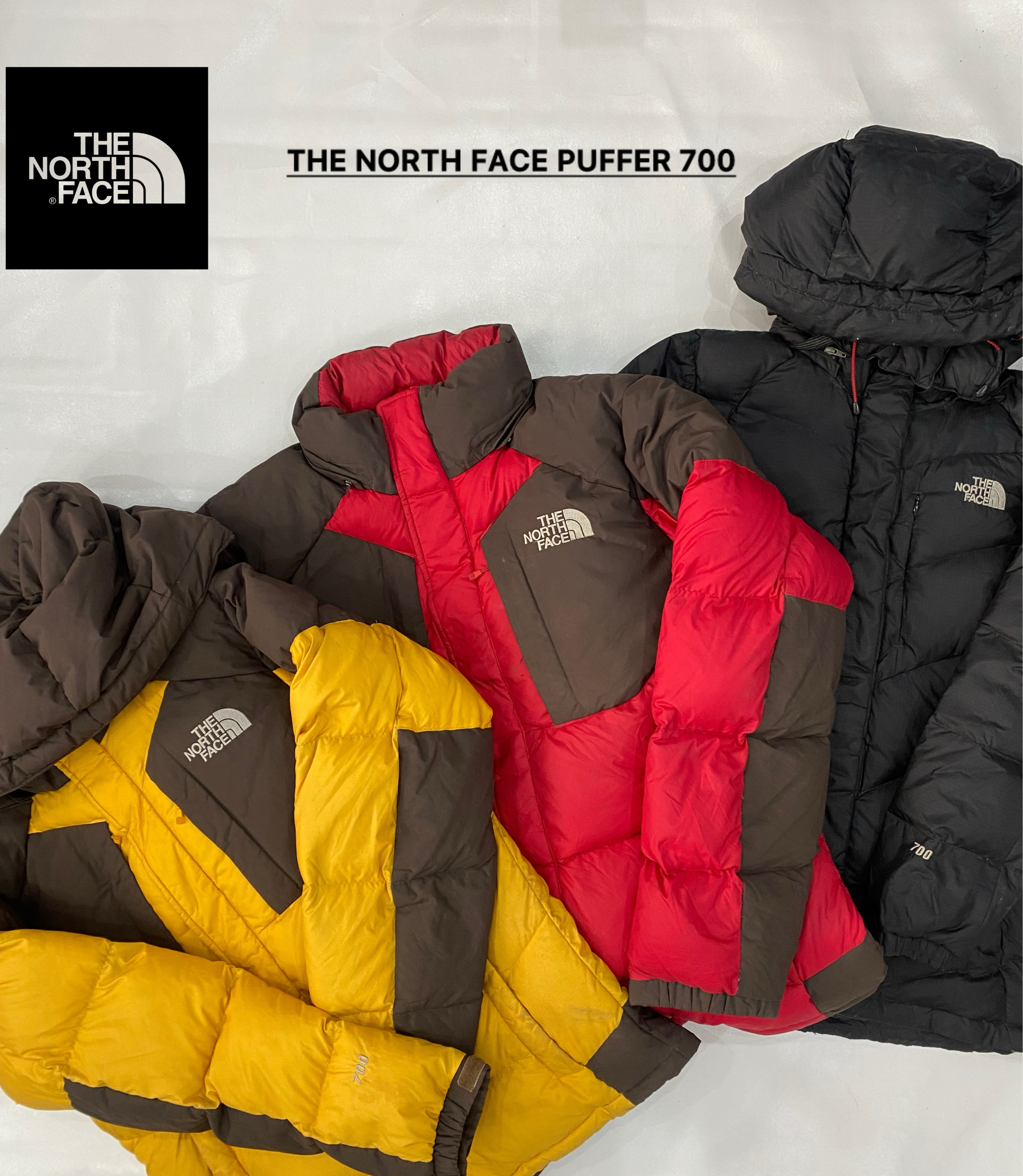 Branded The North Face Puffer Jackets  700