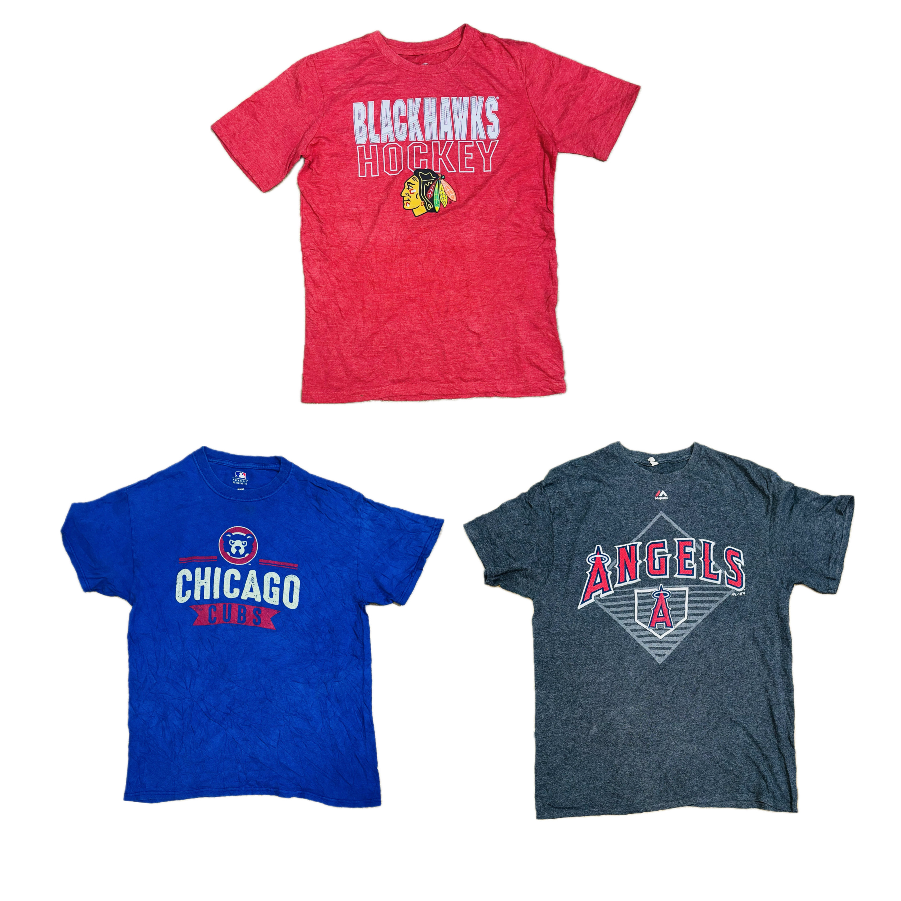 T-shirts Majestic NFL NHL NBA