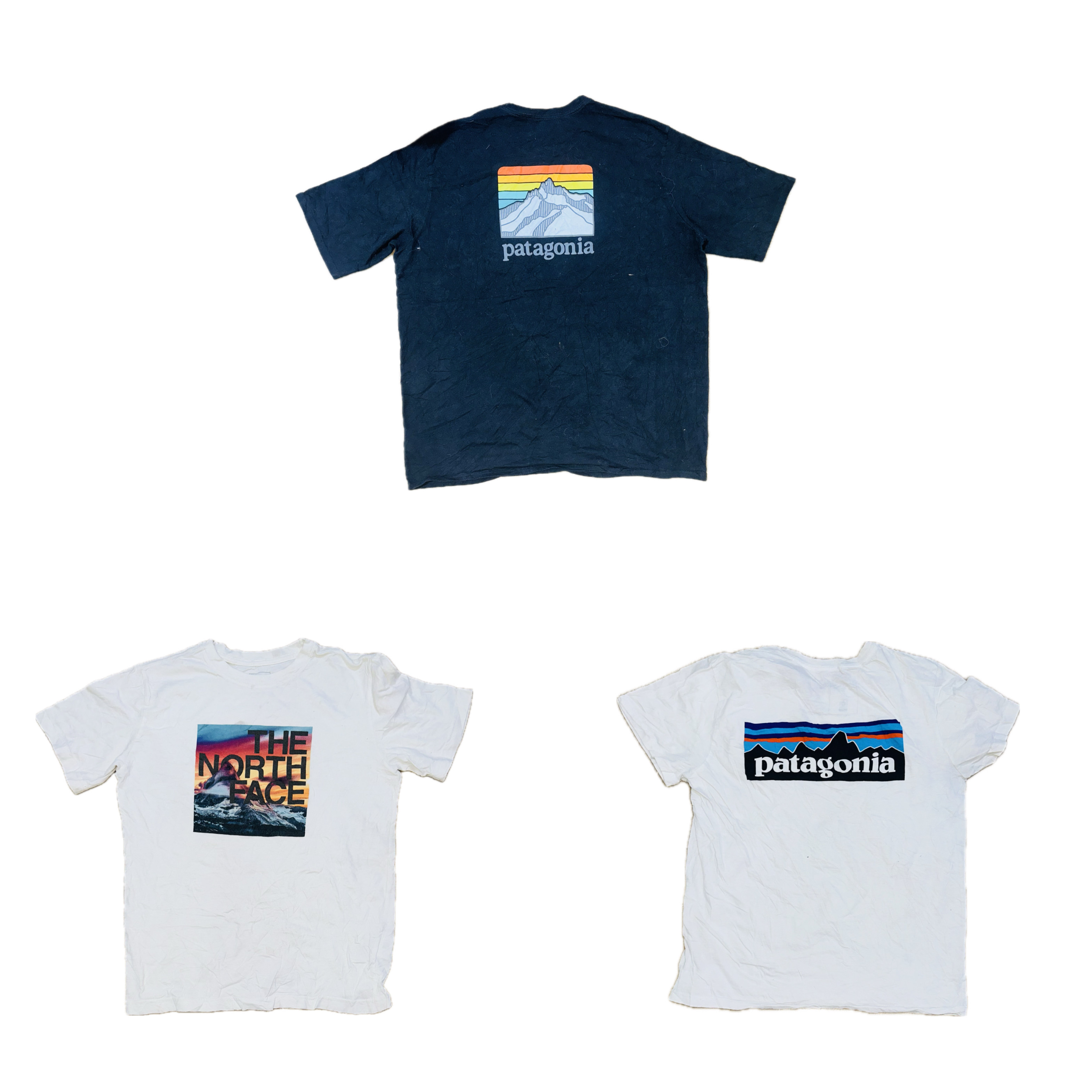 TNF And Patagonia Tシャツ