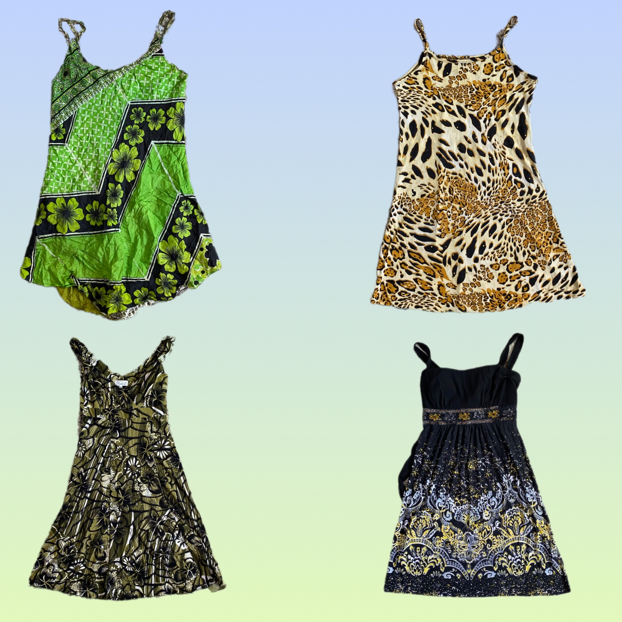 Y2K Forest Vibe Kleider (TS-1355)