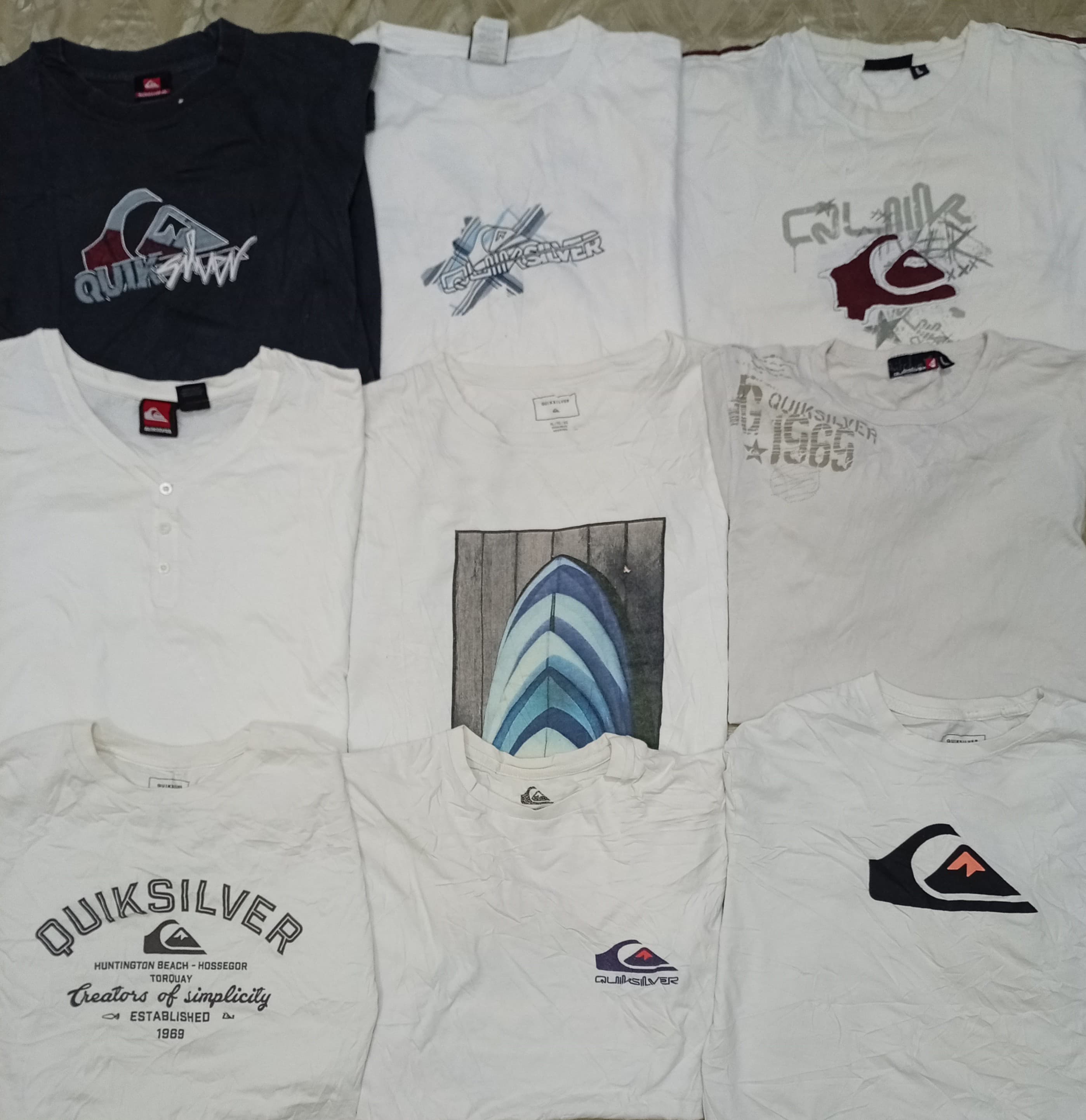 Quick silver t shirts
