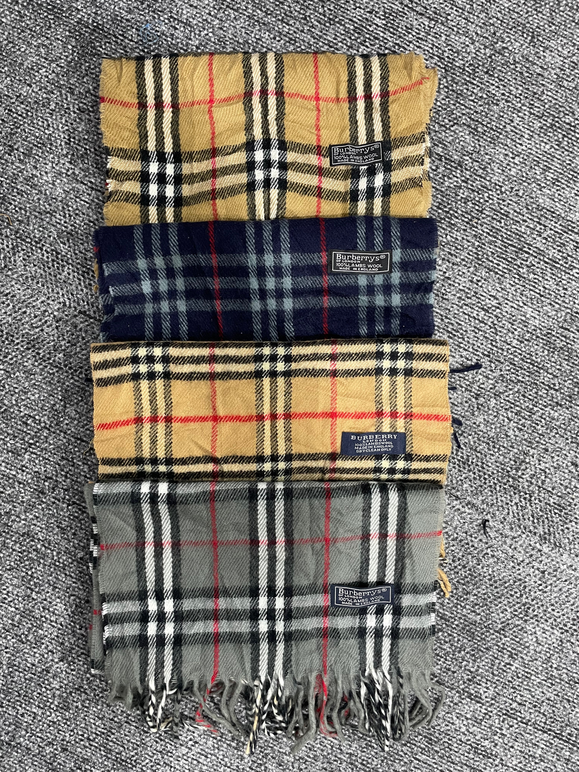 ビンテージバーバリーのスカーフ #41125