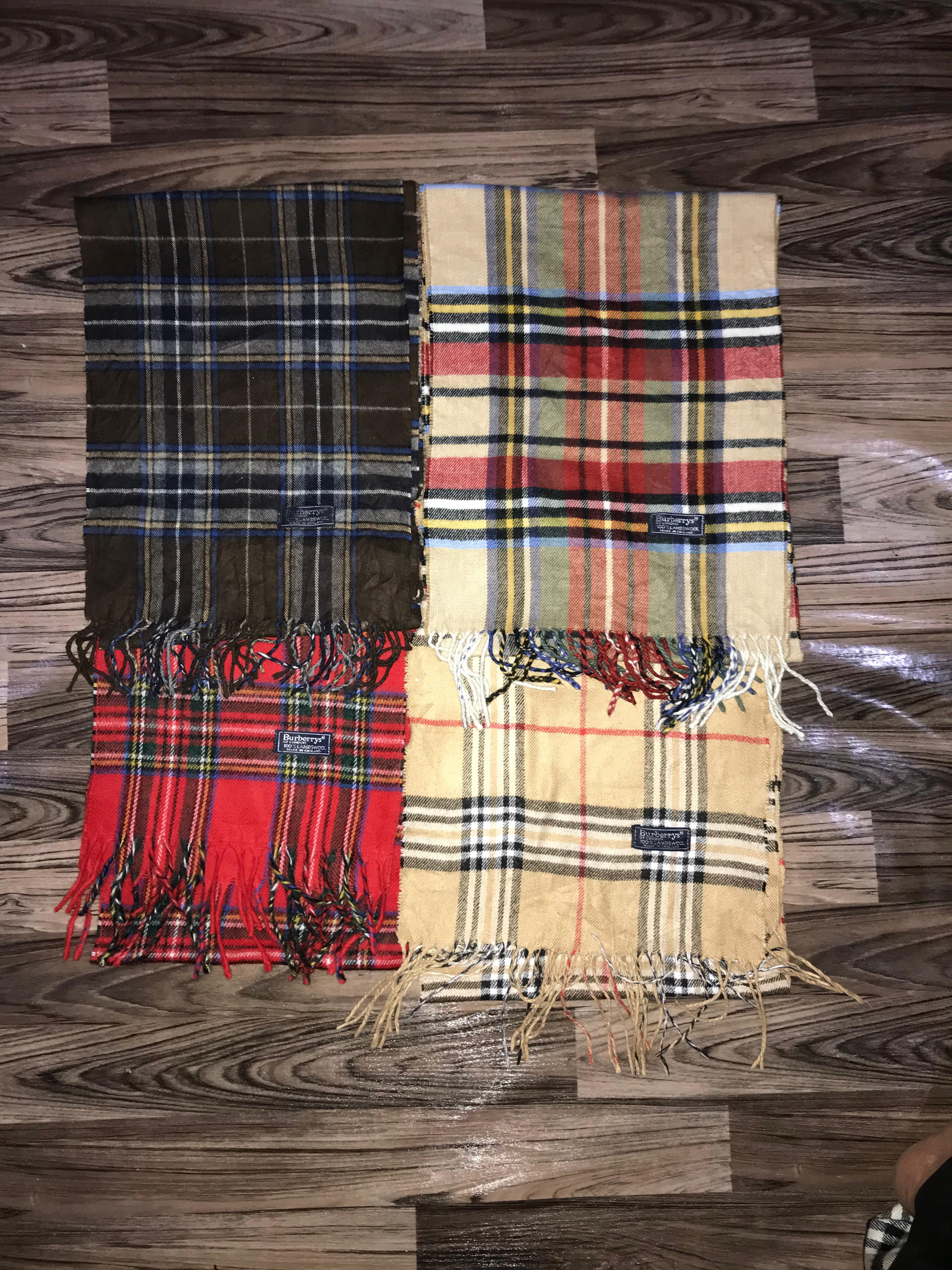 Premium Burberry scarves