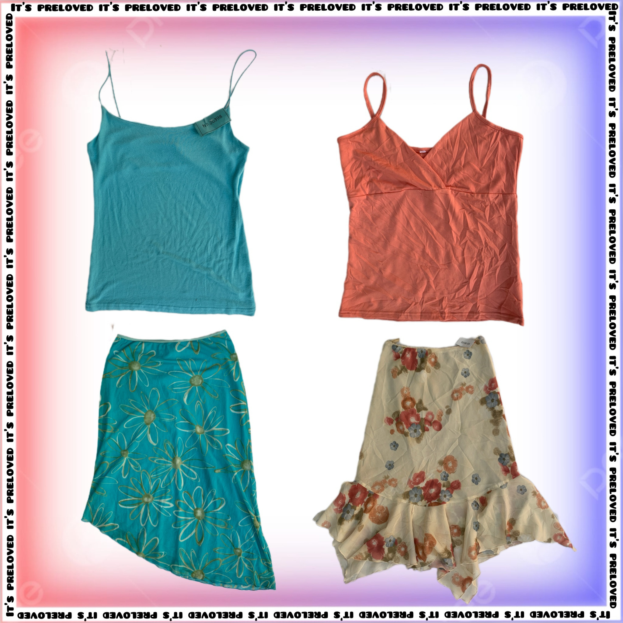 Fairy Coded- Cami y Faldas Mezcla (SS-1555)