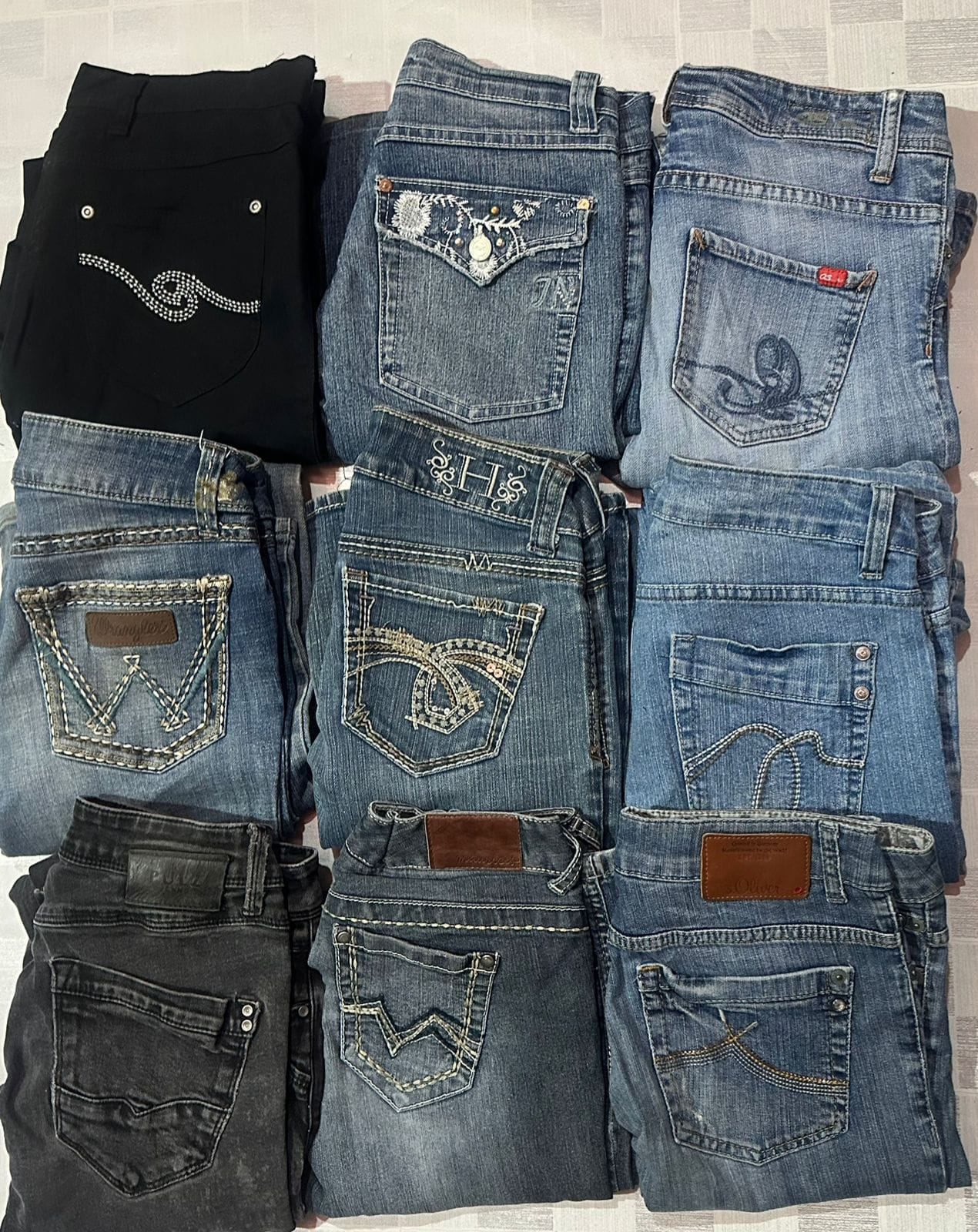 MAURICES AND OTHER MIX BRANDS JEANS (MD1365)