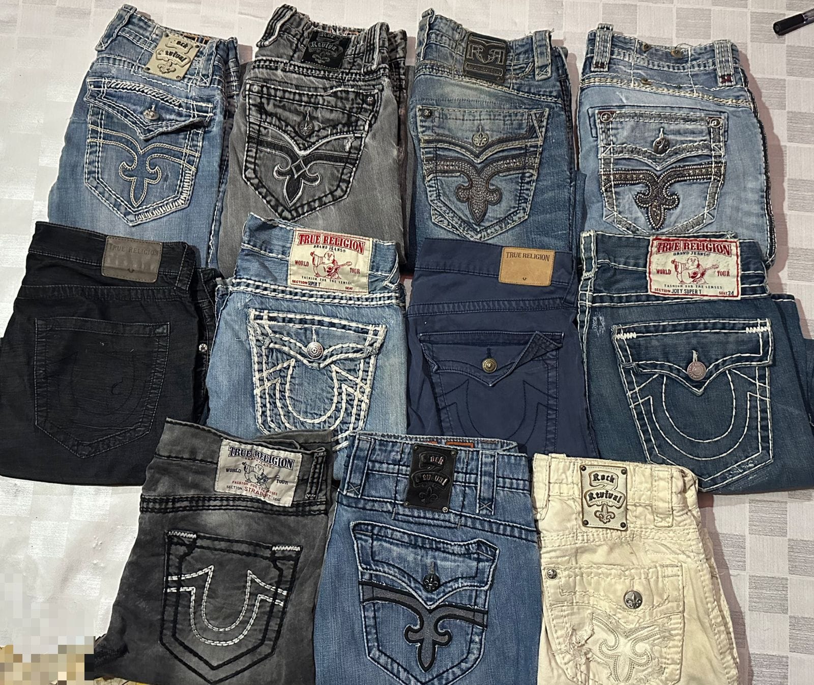 TRUE RELIGION, ROCK REVIVAL JEANS (MD 1357)