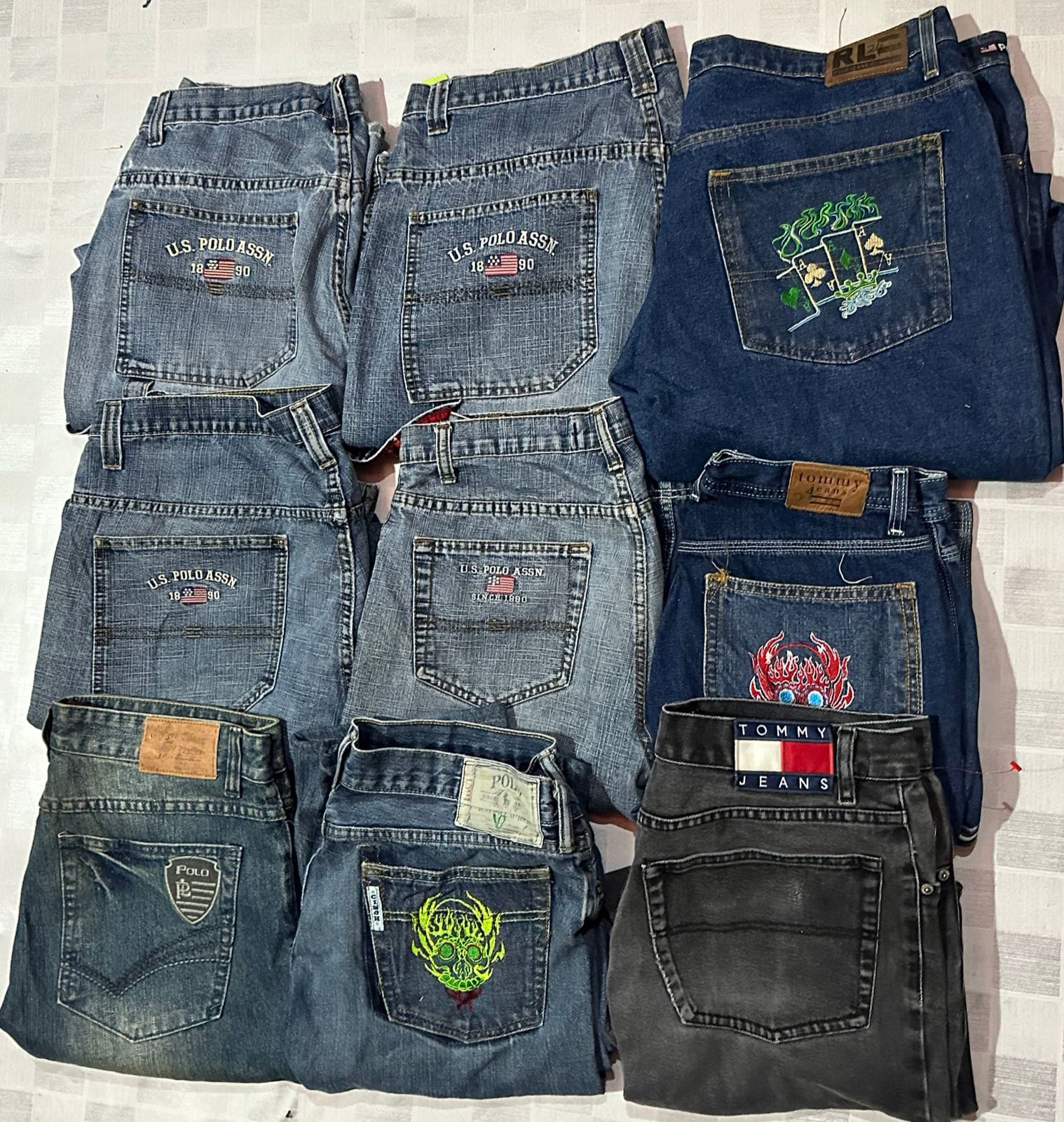 POLO UND ANDERE MIX-MARKE JEANS (MD 1353)