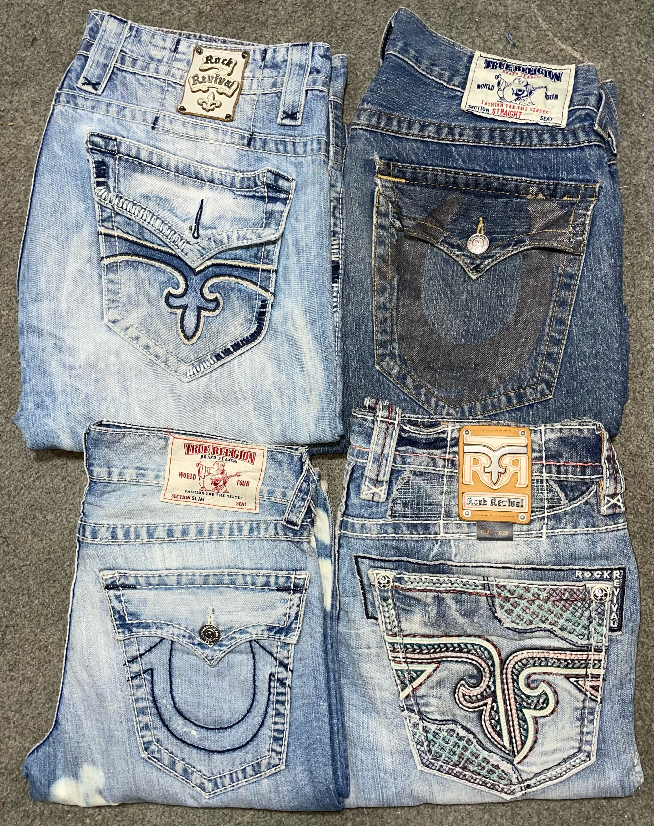 True Religion & Rock Revival Jeans