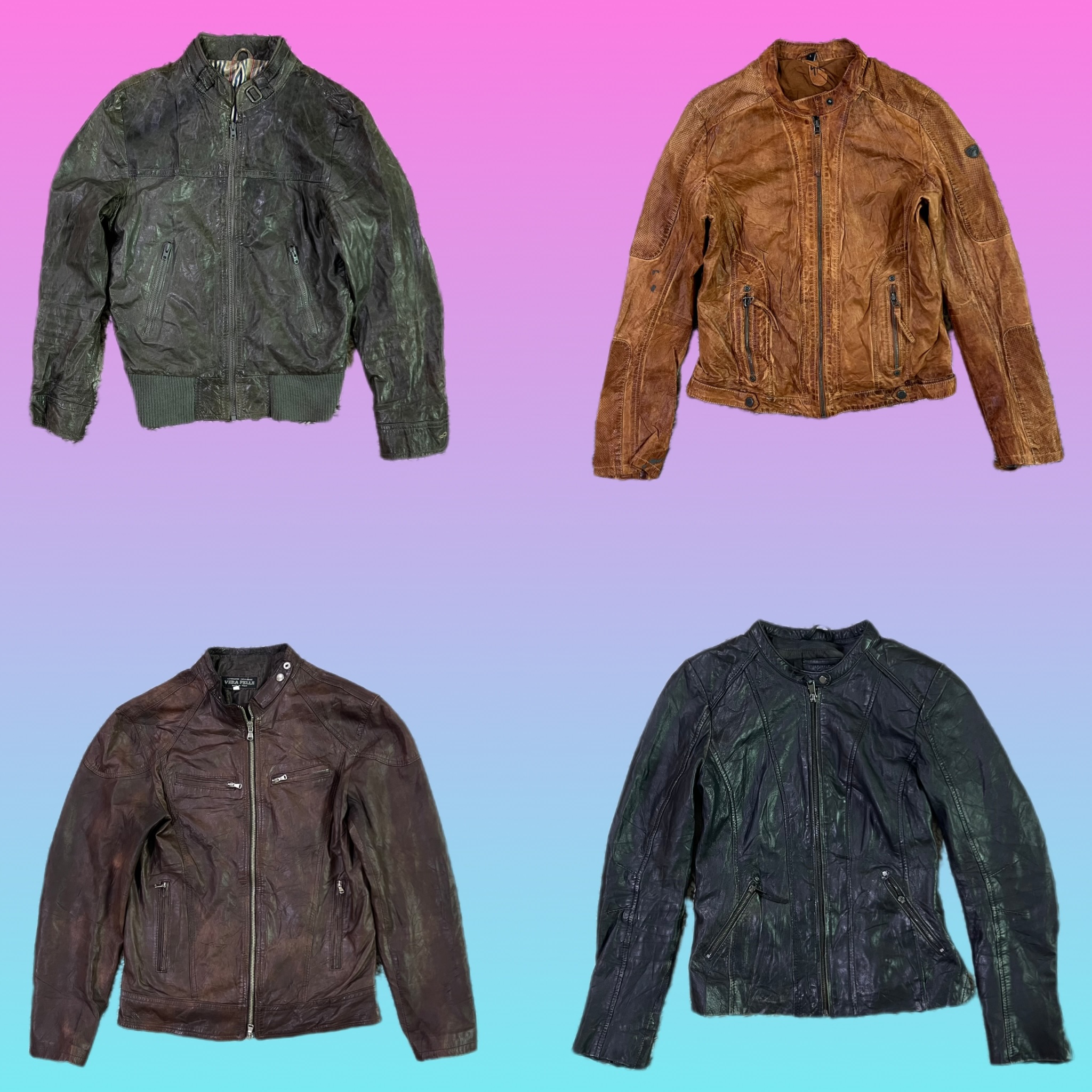 ヴィンテージレザージャケット(TH:018)