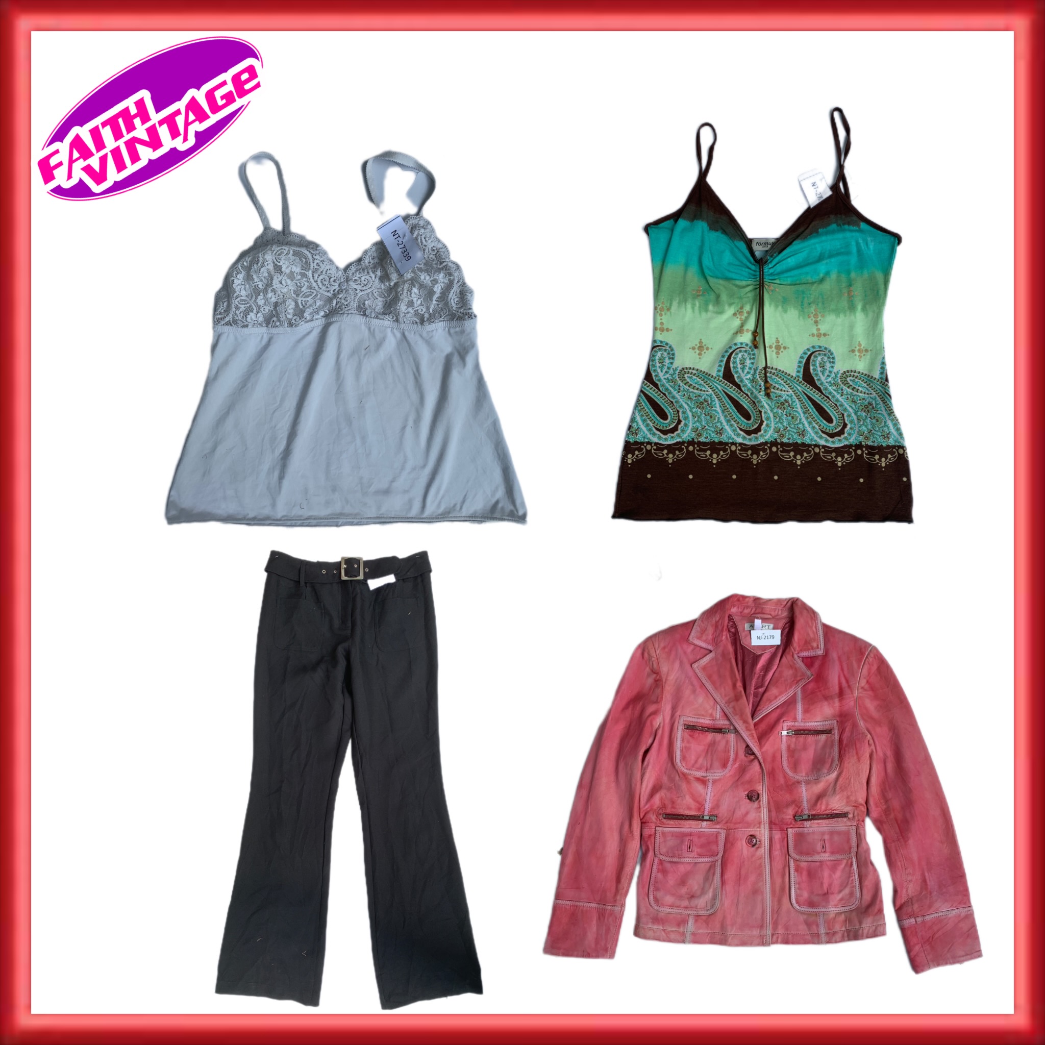 Mixed Reseller Pack: Modern Preloved Mix Tops, Pant, jacket (FV-029)