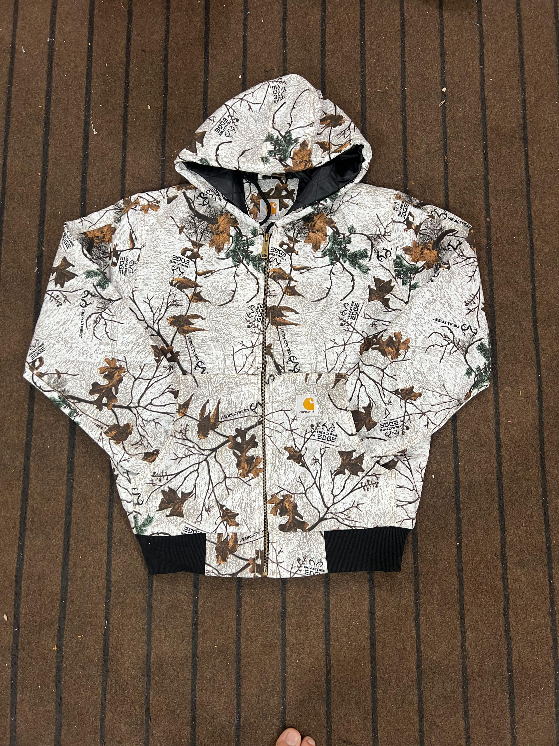 Carhartt X White Camo Rework Style Active Jackets