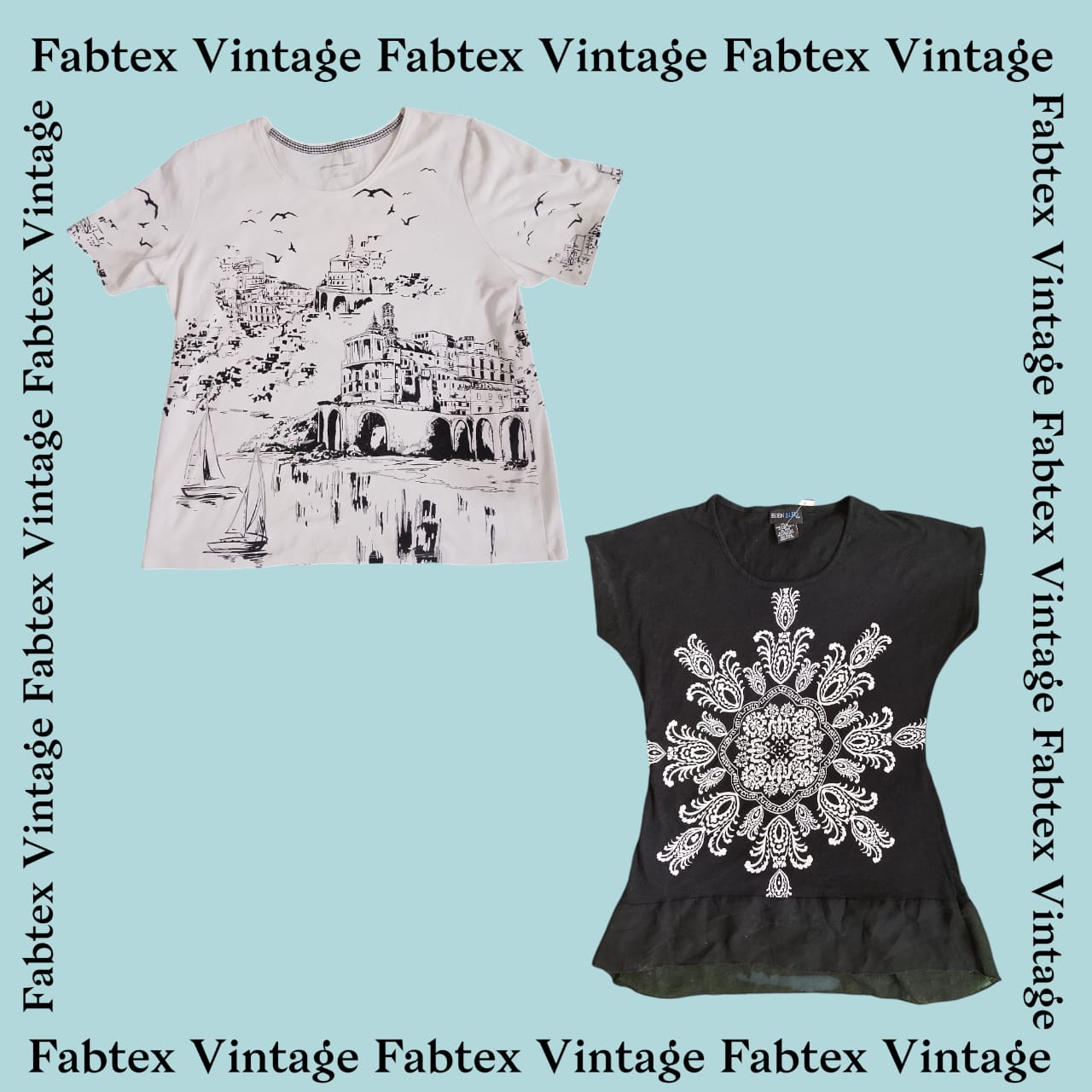 (FV-326) Y2K Grunge Baby Tees