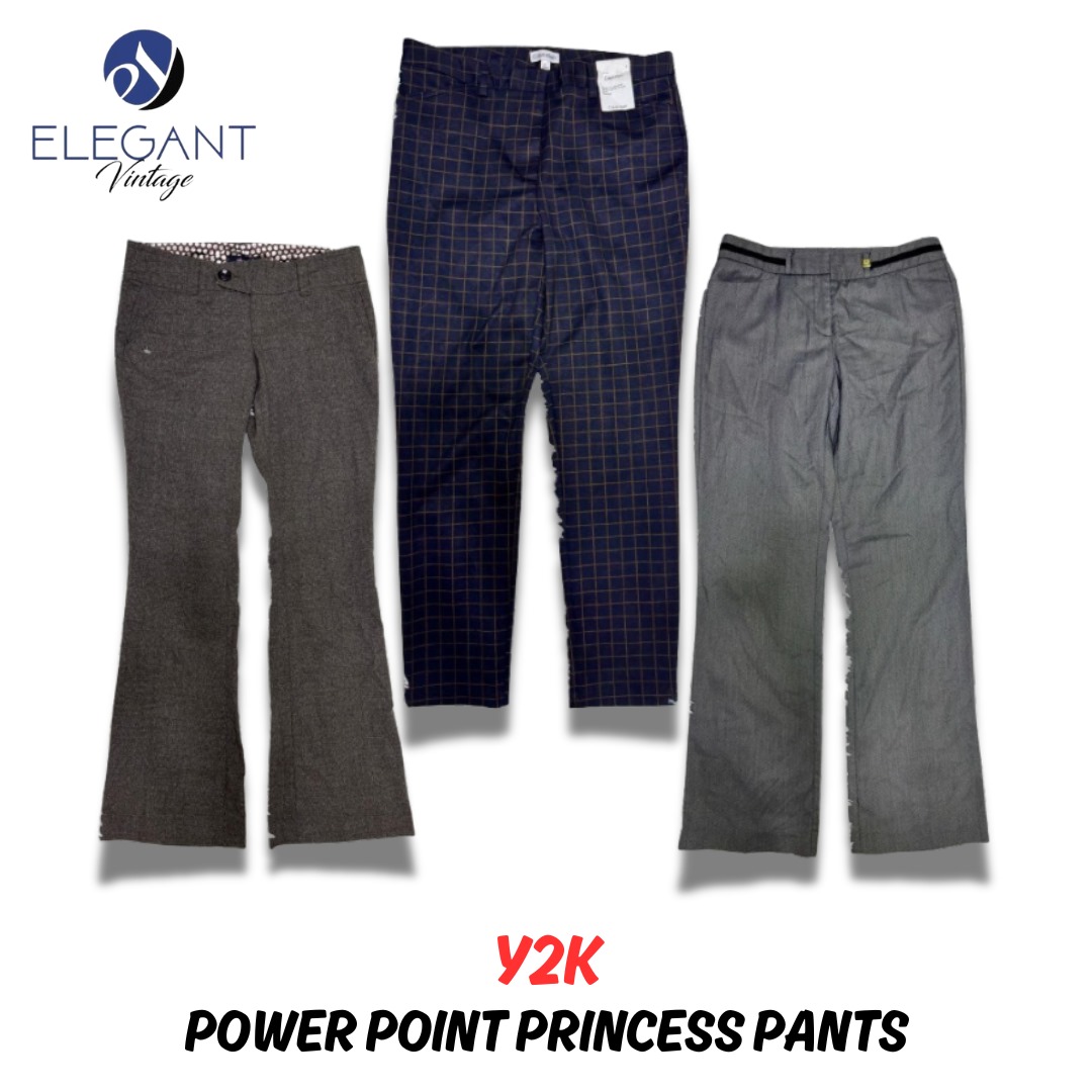 Y2K Power Point Princess Pants - EV0381