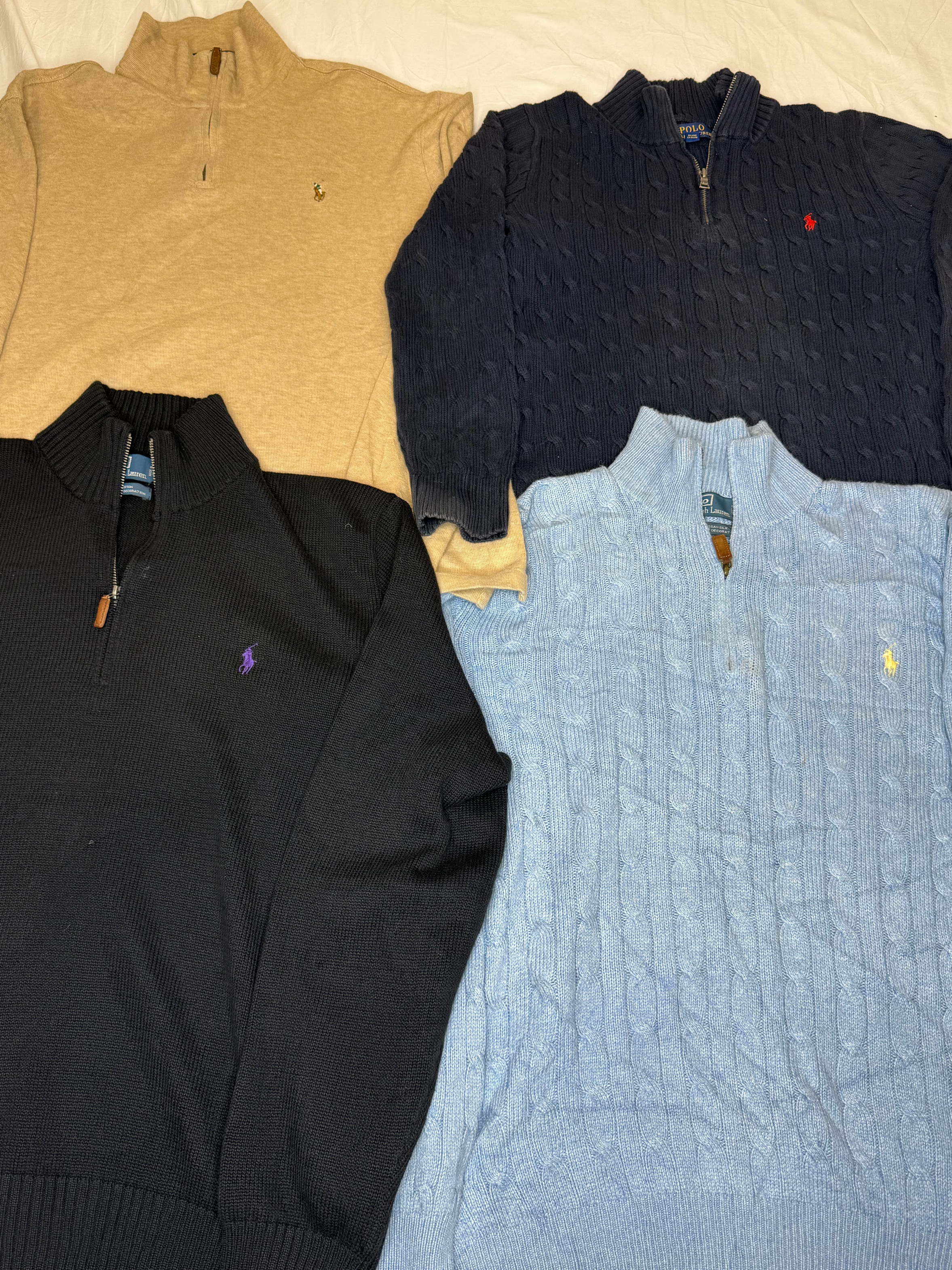 Ralph Lauren 1/4 Zip Sweaters | V-T110