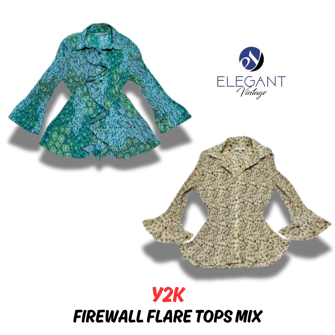 Tops Flare Firewall Y2K Mix - EV0386