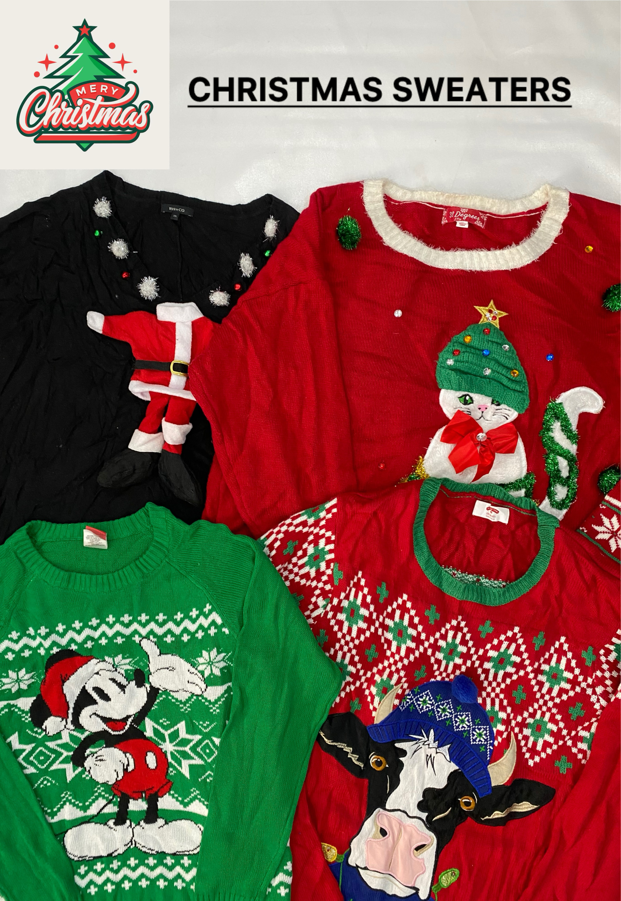 ビンテージクリスマスセーター