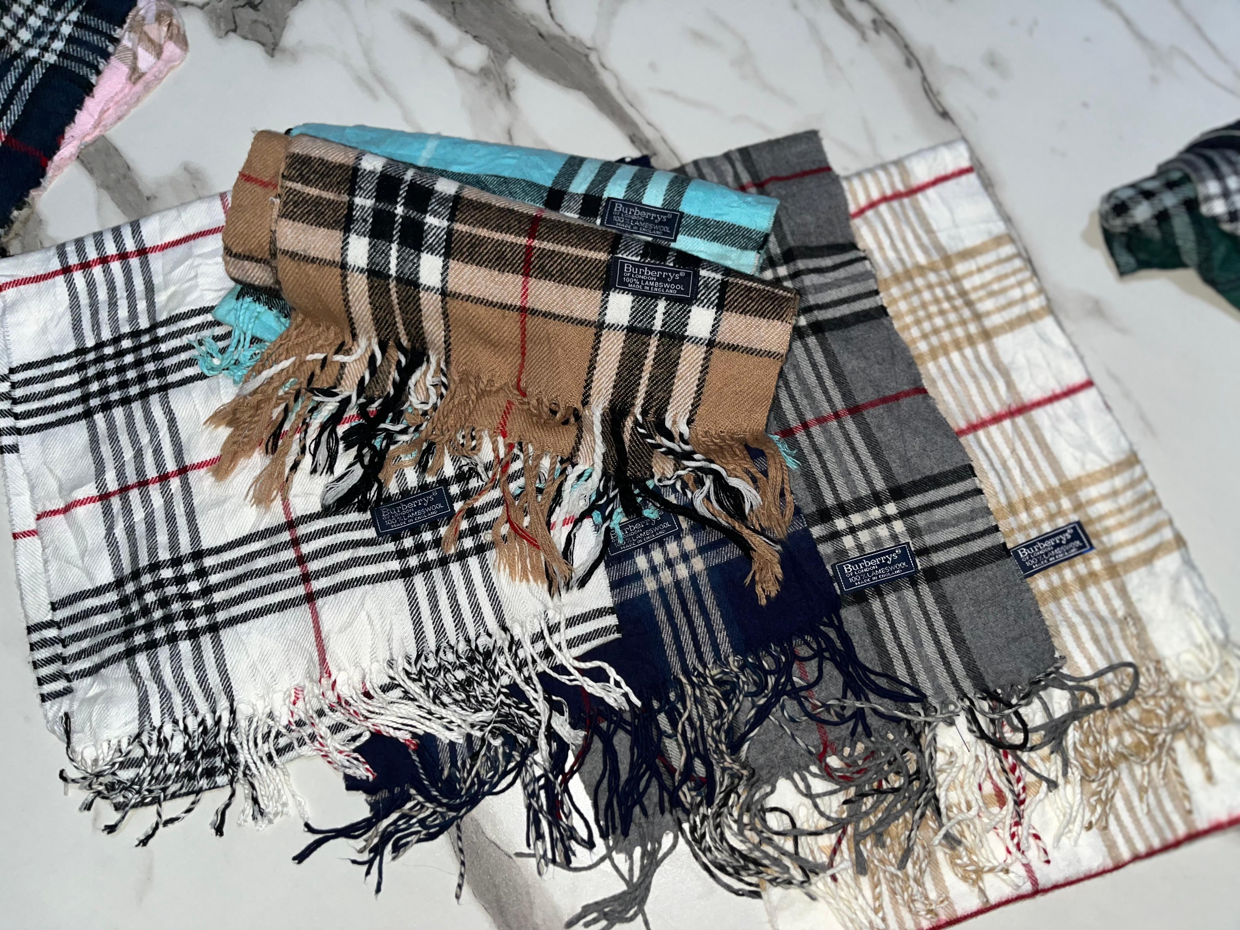Burberry scarves 🧣