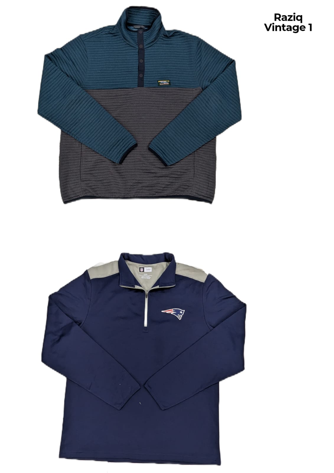 Mix Branded 1/4 Zip Sweatshirts