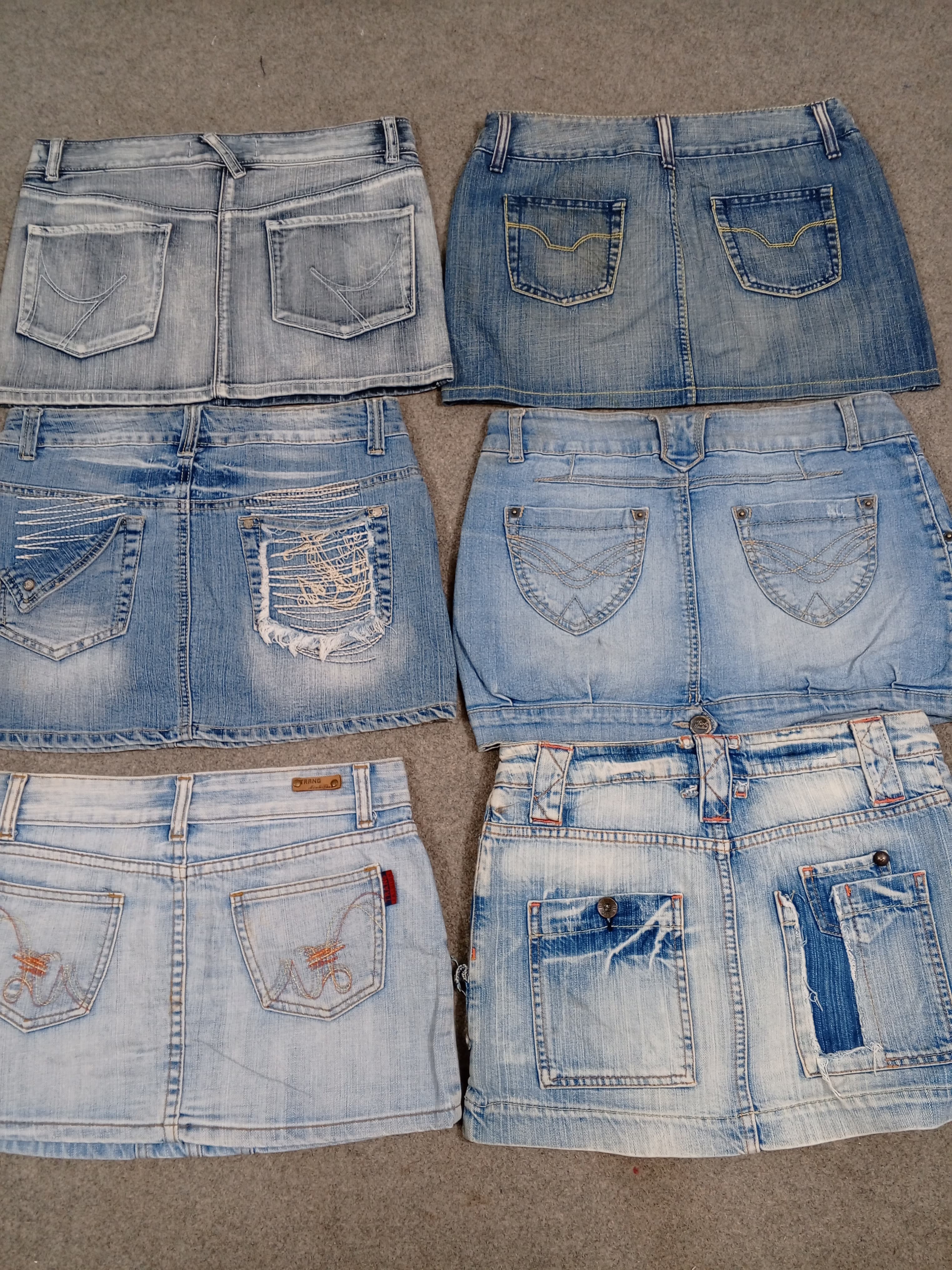 HD1218 Ladies Y2k Mini Skirts