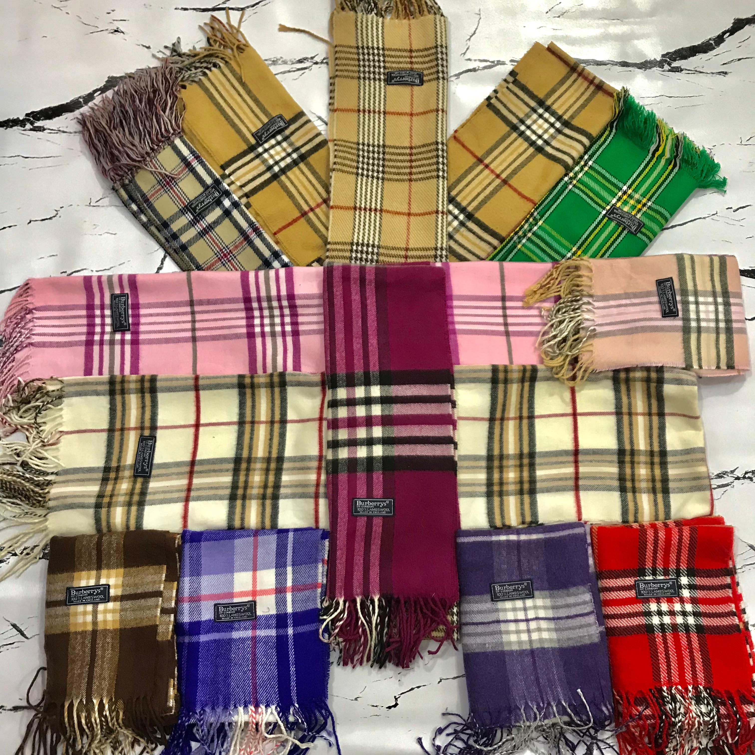 Authentic premium Burberry Scarves