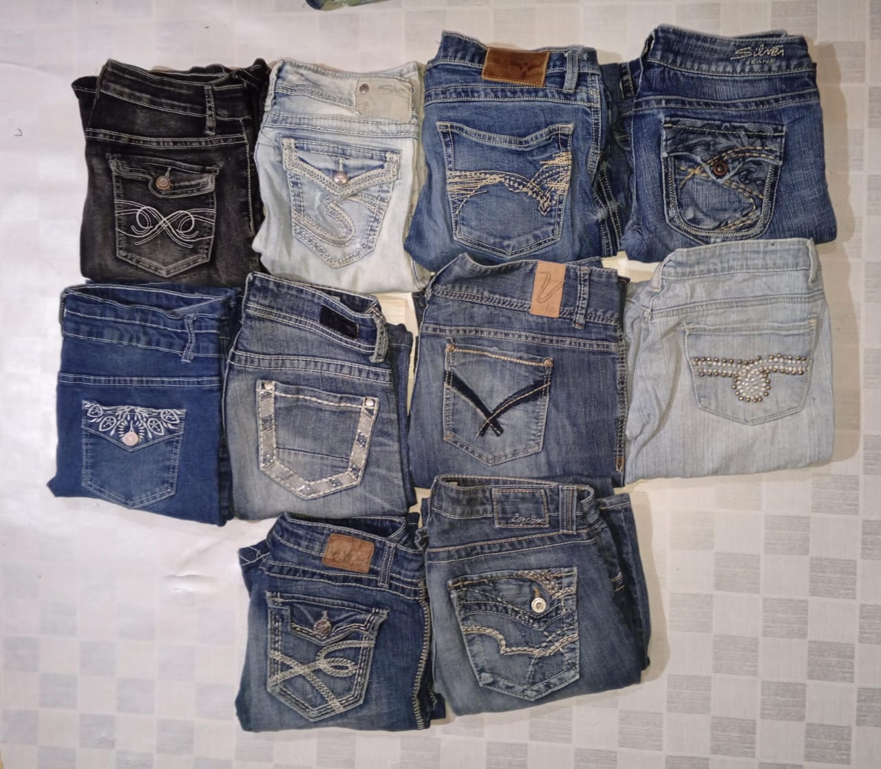 SILVER UND ANDERE MARKEN JEANS (MR876)