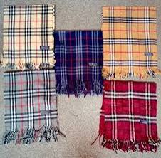 hermosos pañuelos Burberry auténticos de calidad premium