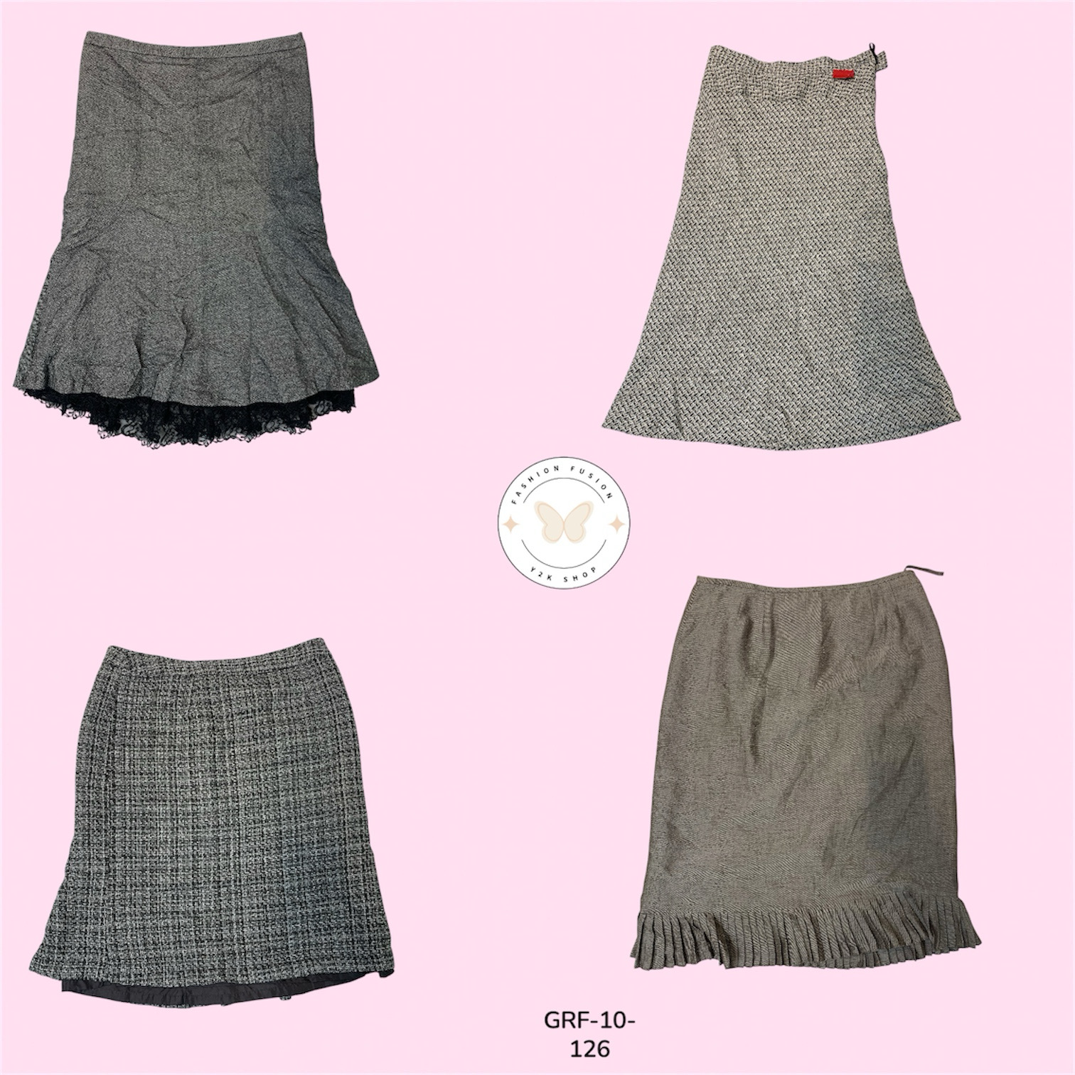 Premium Wool Midi Skirt – Effortless Style for Every Season (GRF-10-126)