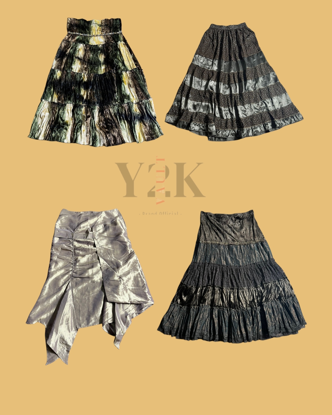 Revival Retrô: Edição de Saia Y2K (Yv-435)