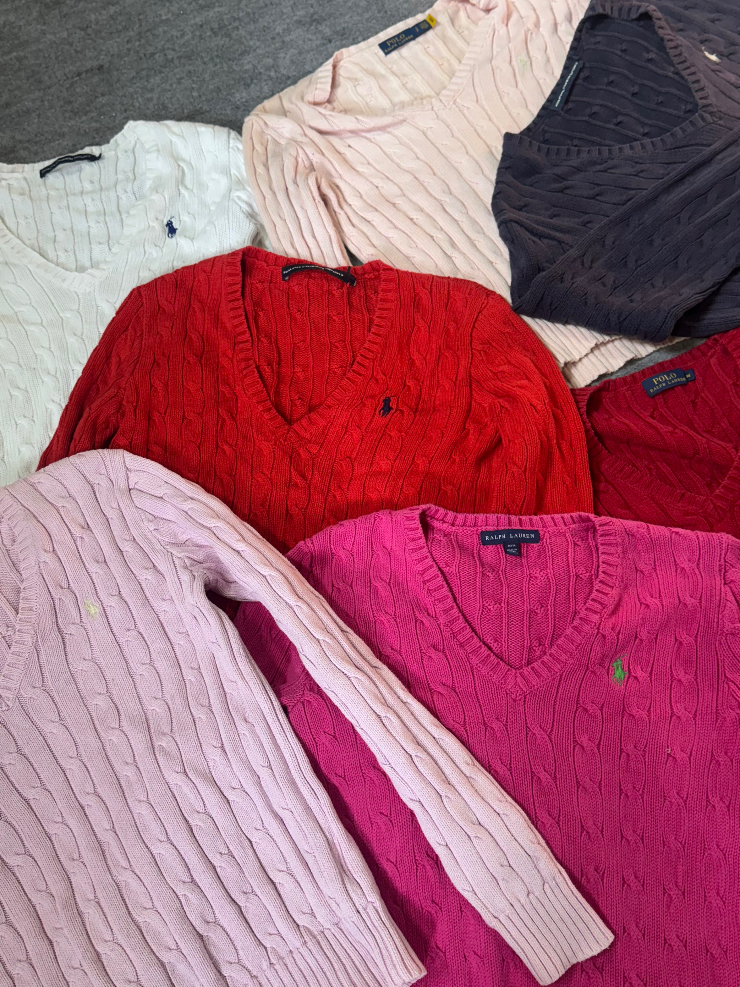 ラルフ・ローレン ケーブルニットセーター