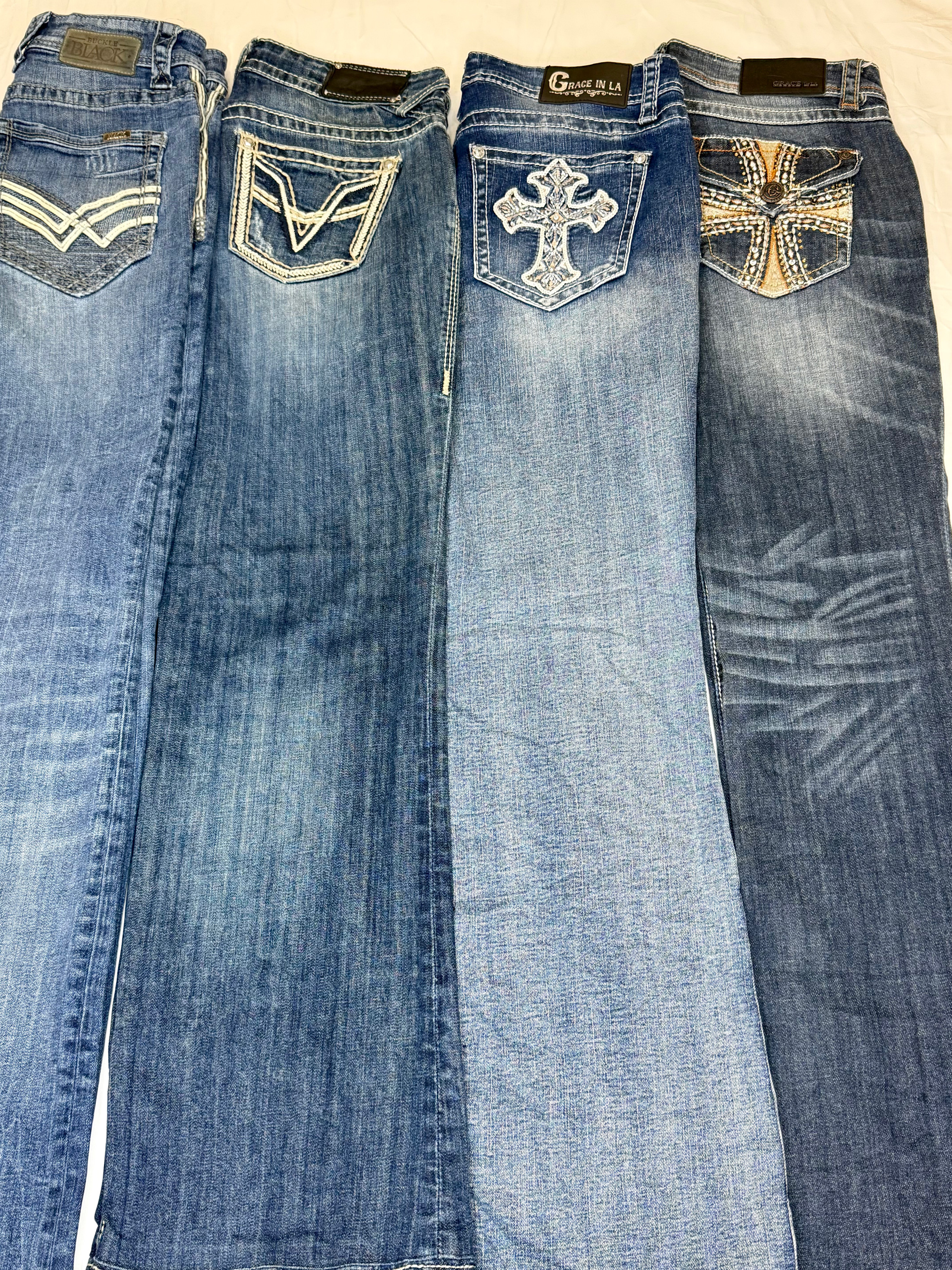 Y2K Bootcut Jeans | V-T115