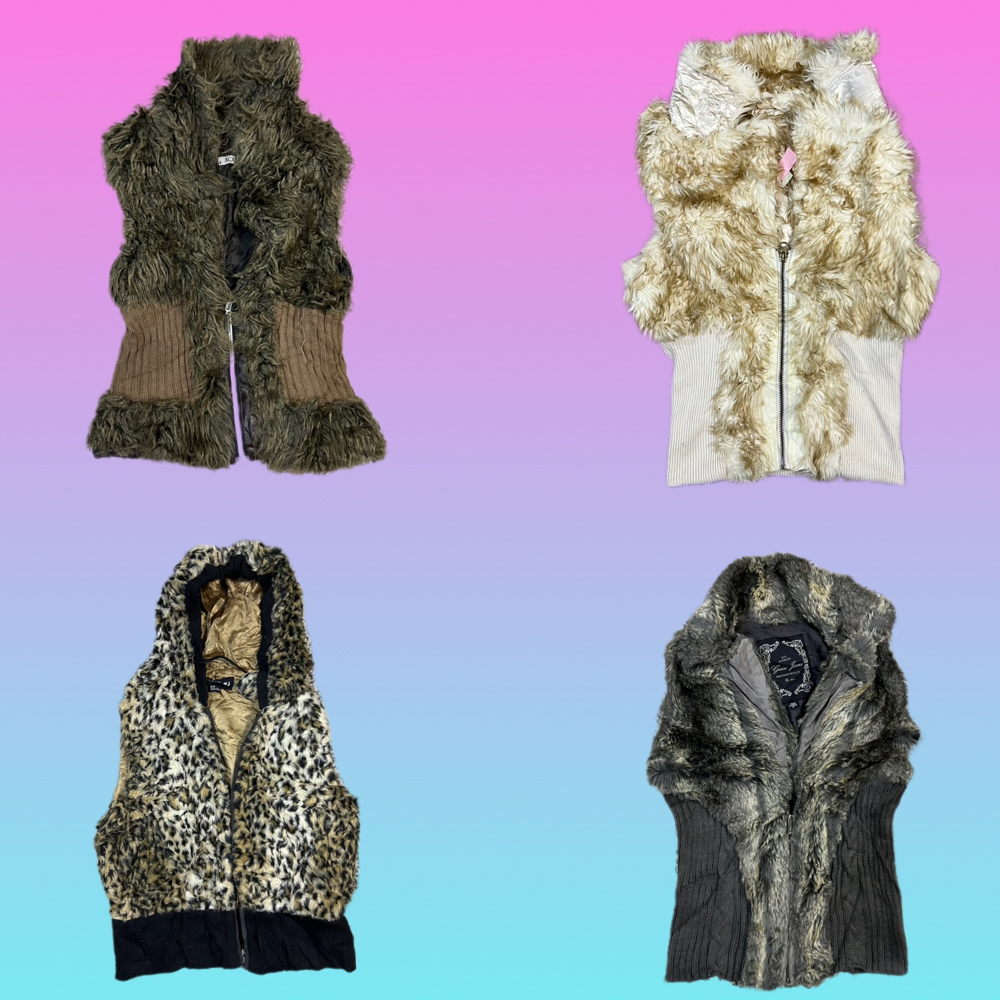 Chaleco único Y2K (TH-026)