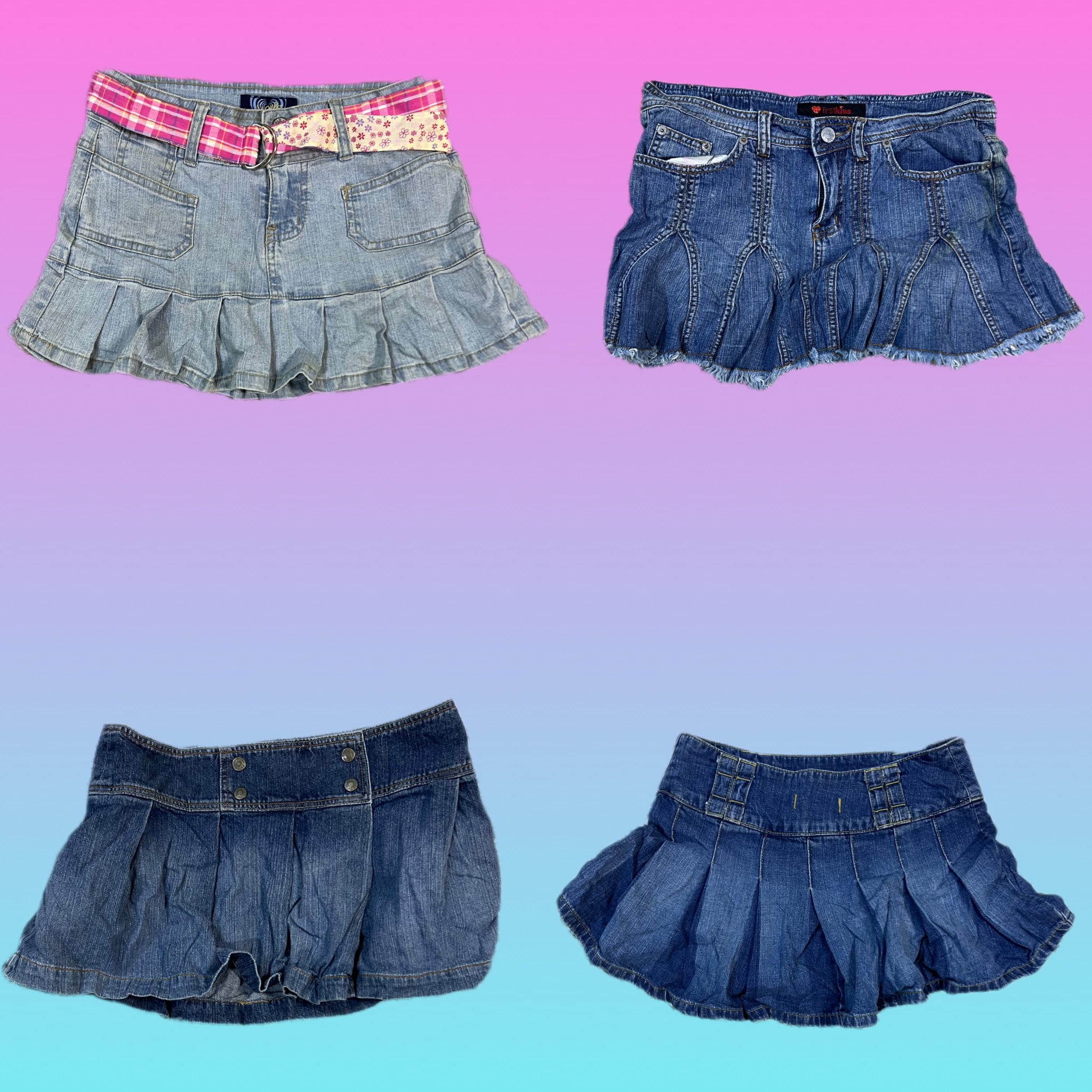 Saia mini Fairy Y2K hipe (TH-029)